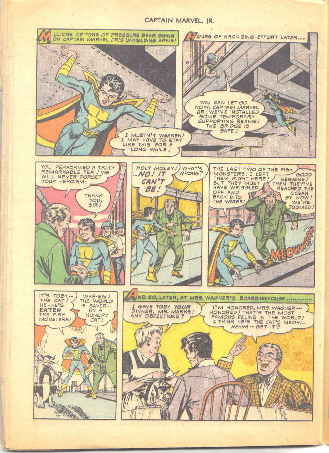 Read online Captain Marvel, Jr. comic -  Issue #91 - 48