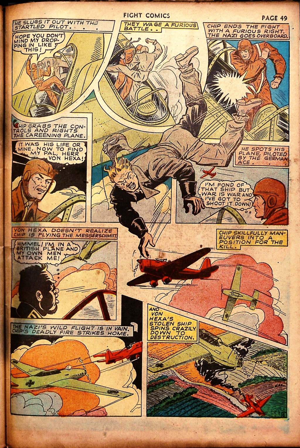 Read online Fight Comics comic -  Issue #17 - 52