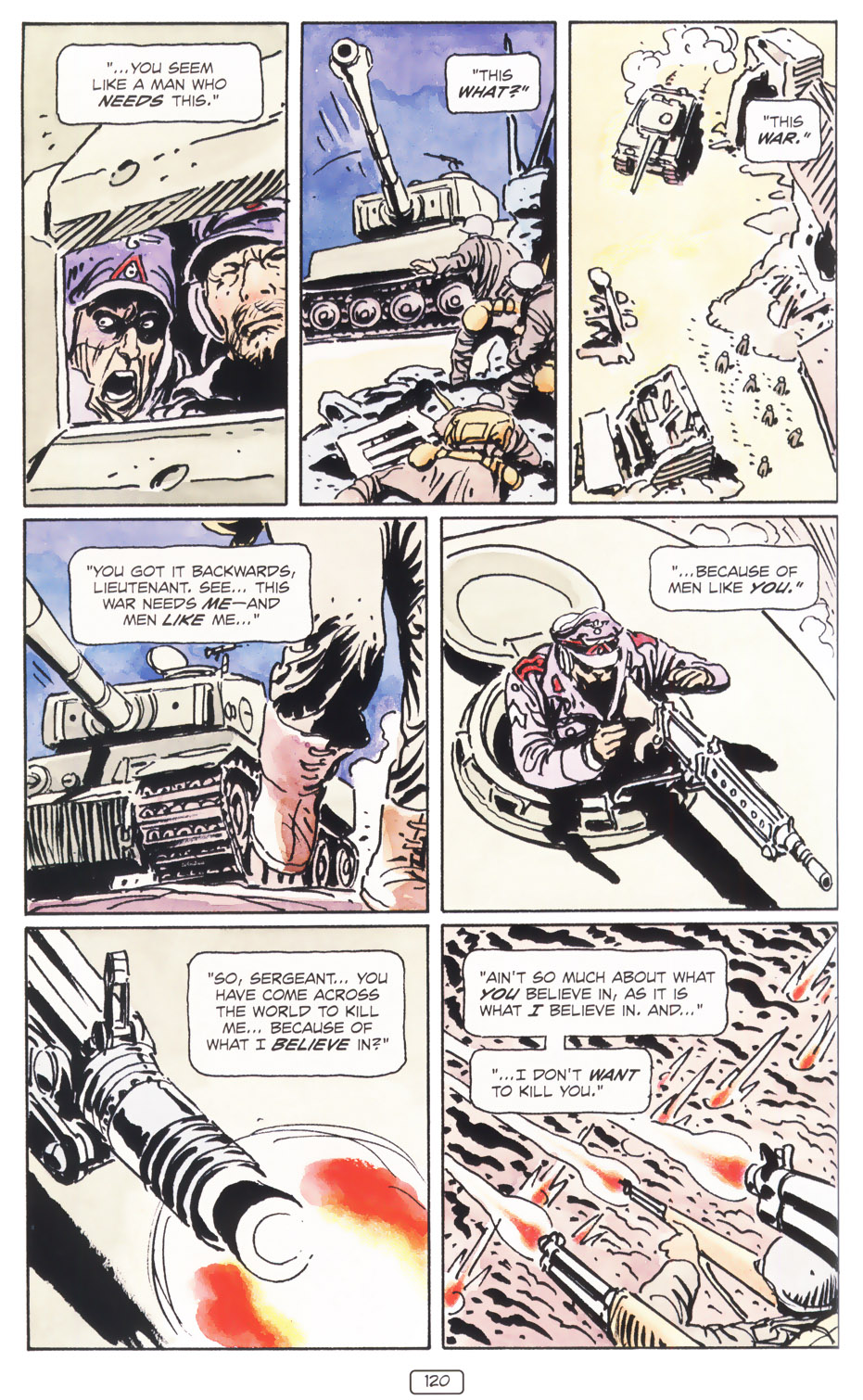 Read online Sgt. Rock: Between Hell & A Hard Place comic -  Issue # TPB - 126