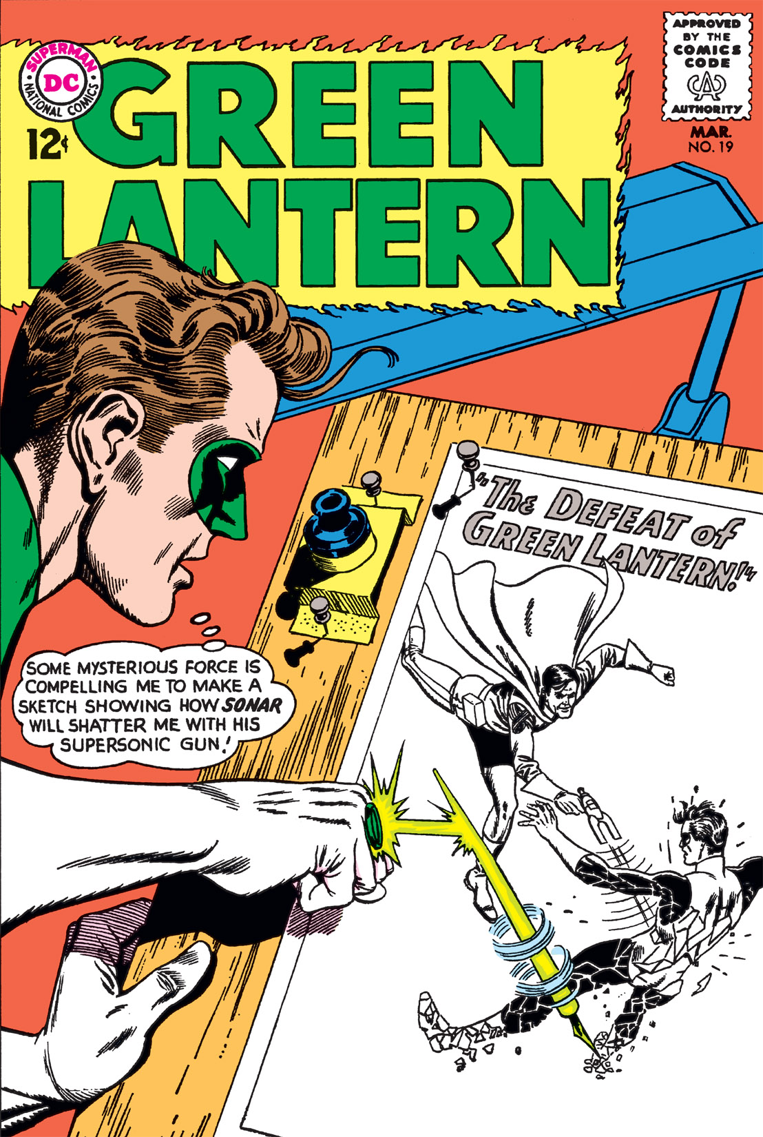 Read online Green Lantern (1960) comic -  Issue #19 - 1