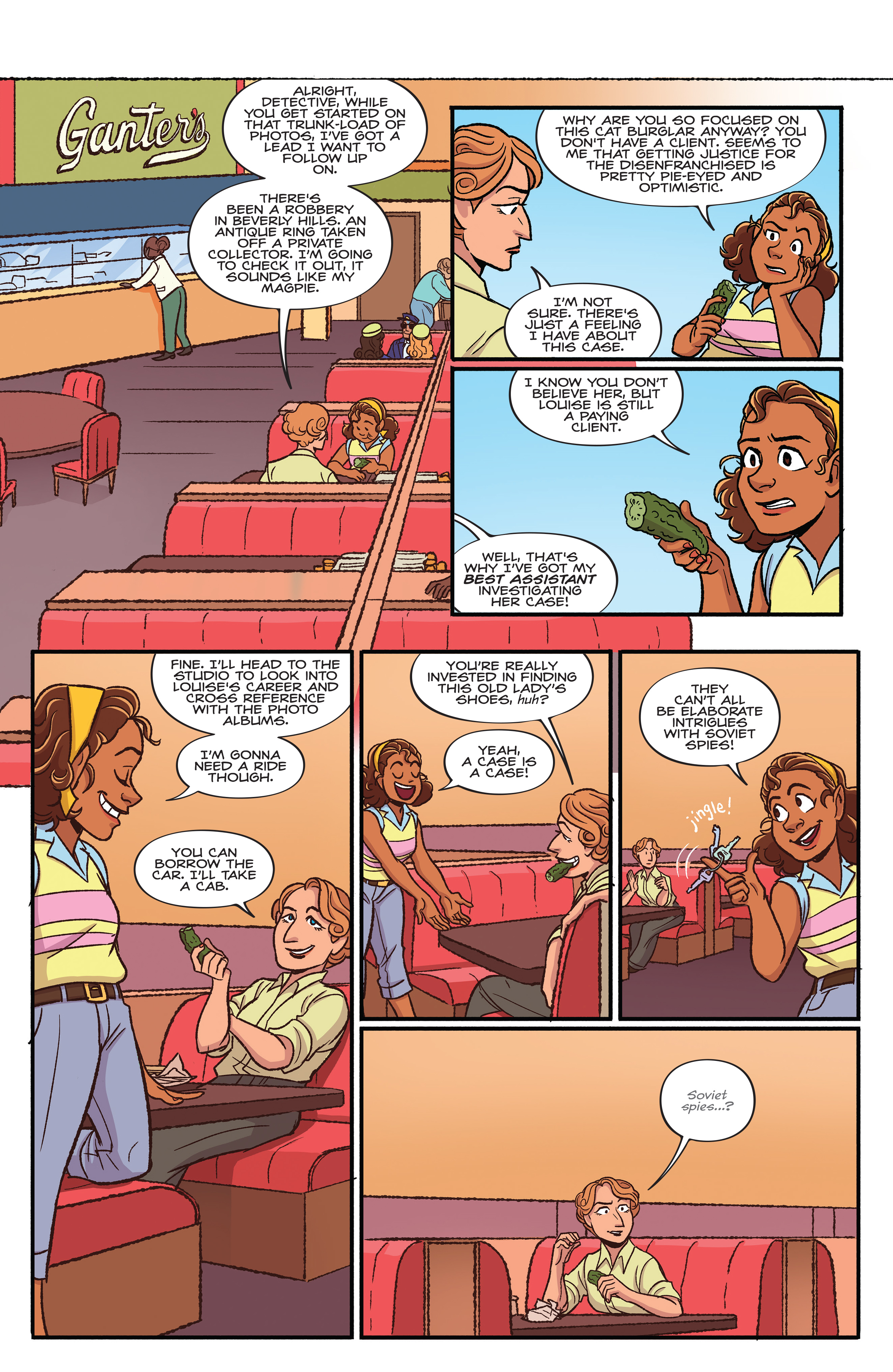 Read online Goldie Vance comic -  Issue # _TPB 5 - 36