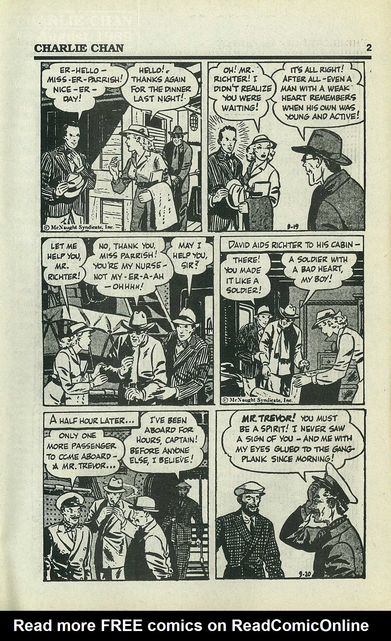 Read online Charlie Chan comic -  Issue #6 - 4