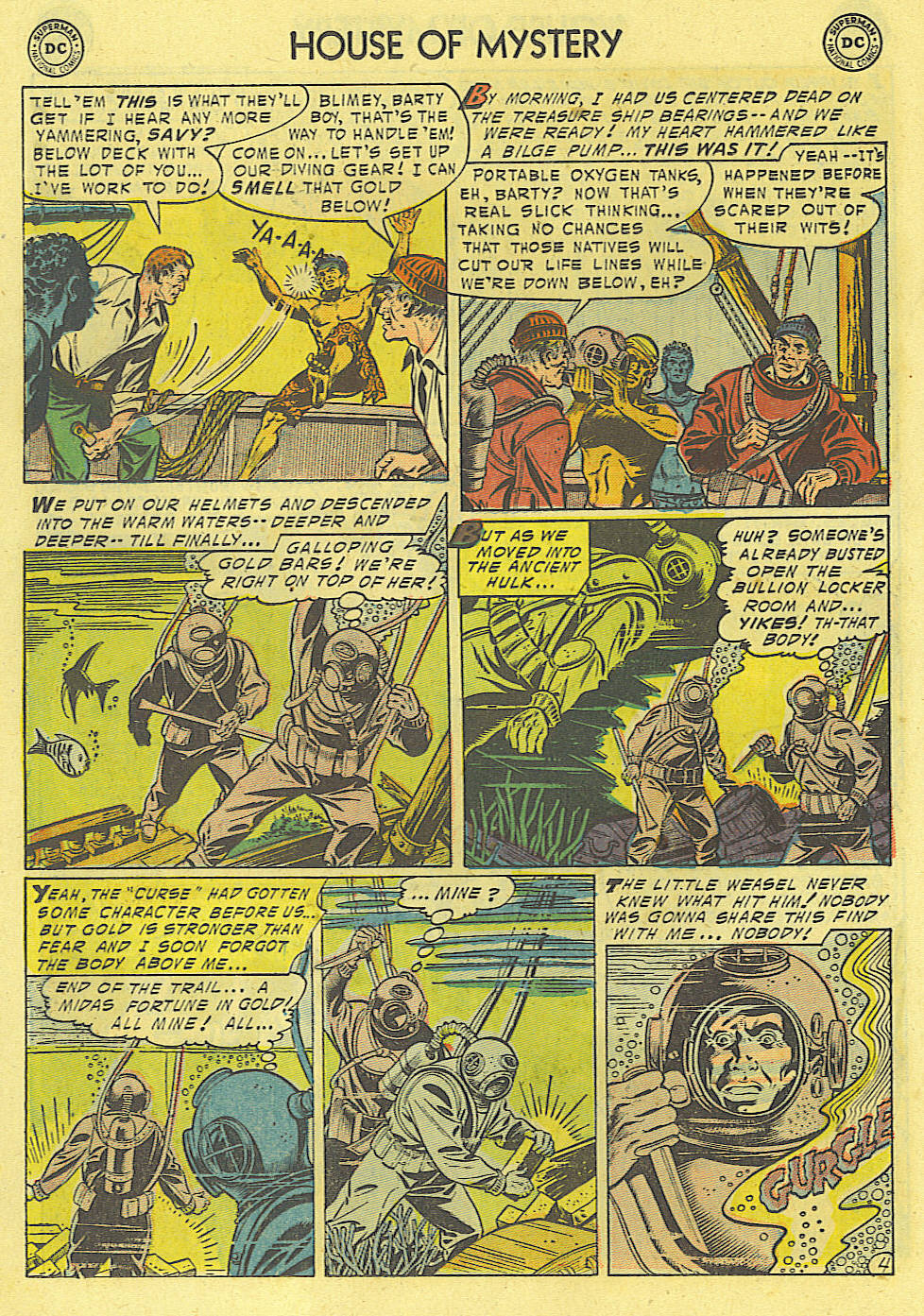 Read online House of Mystery (1951) comic -  Issue #35 - 22