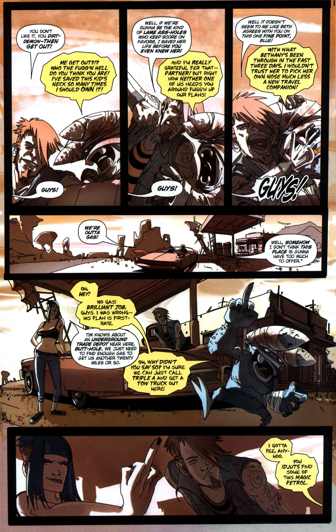Read online Strange Girl comic -  Issue #4 - 17