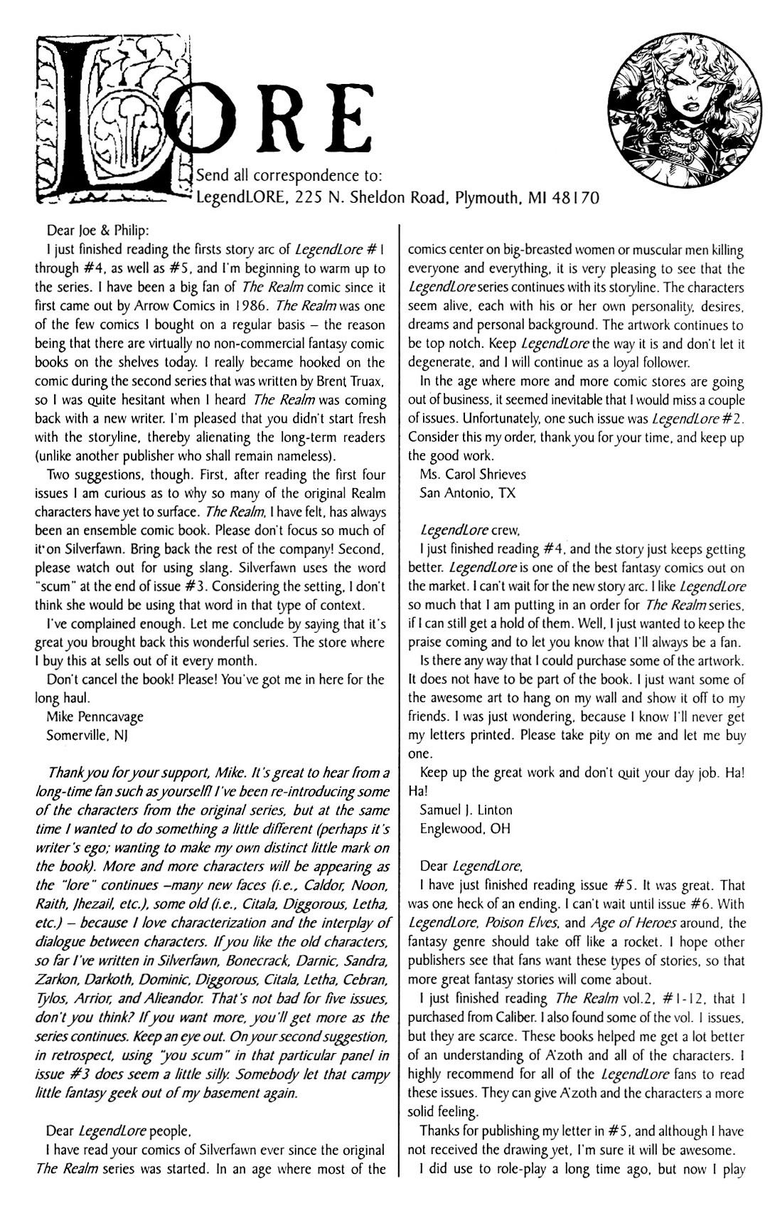 Read online Legendlore comic -  Issue #7 - 29