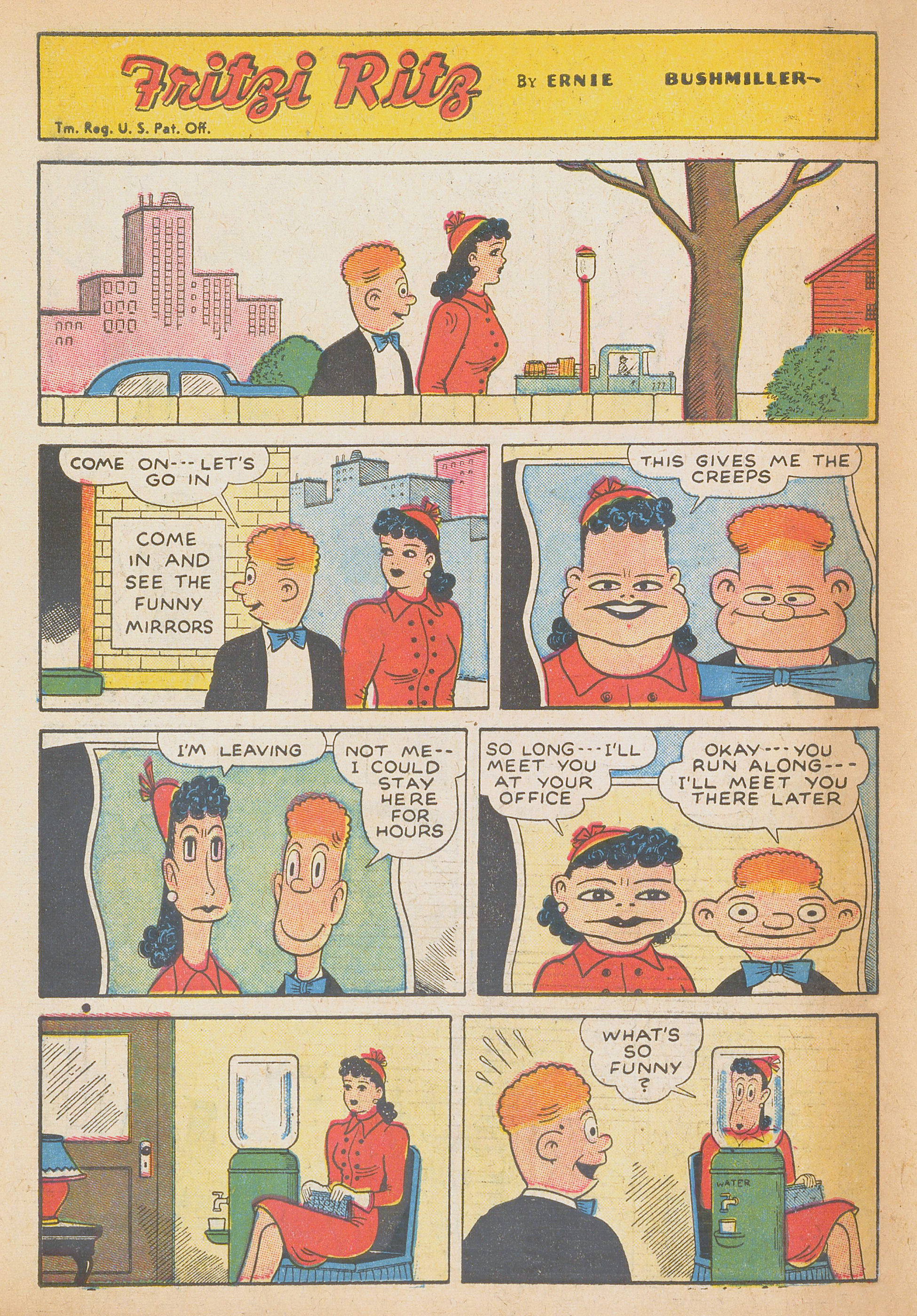 Read online Fritzi Ritz (1953) comic -  Issue #38 - 34