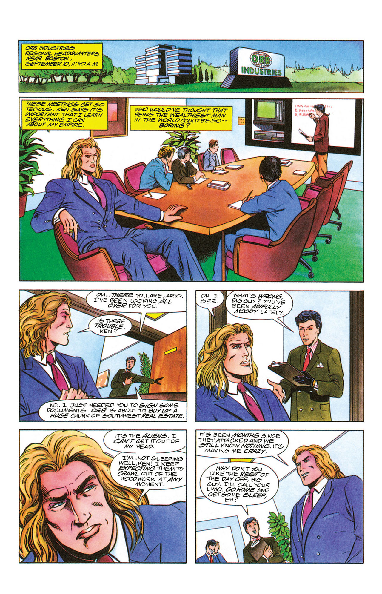 Read online X-O Manowar (1992) comic -  Issue #11 - 6