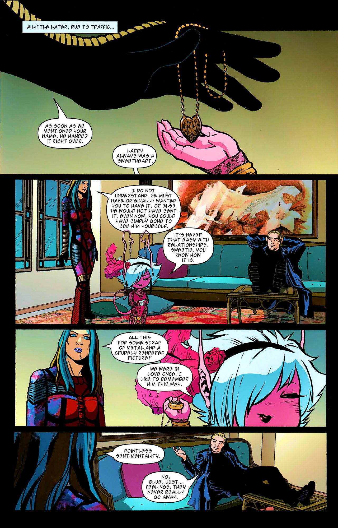 Read online Angel: Illyria: Haunted comic -  Issue #2 - 22