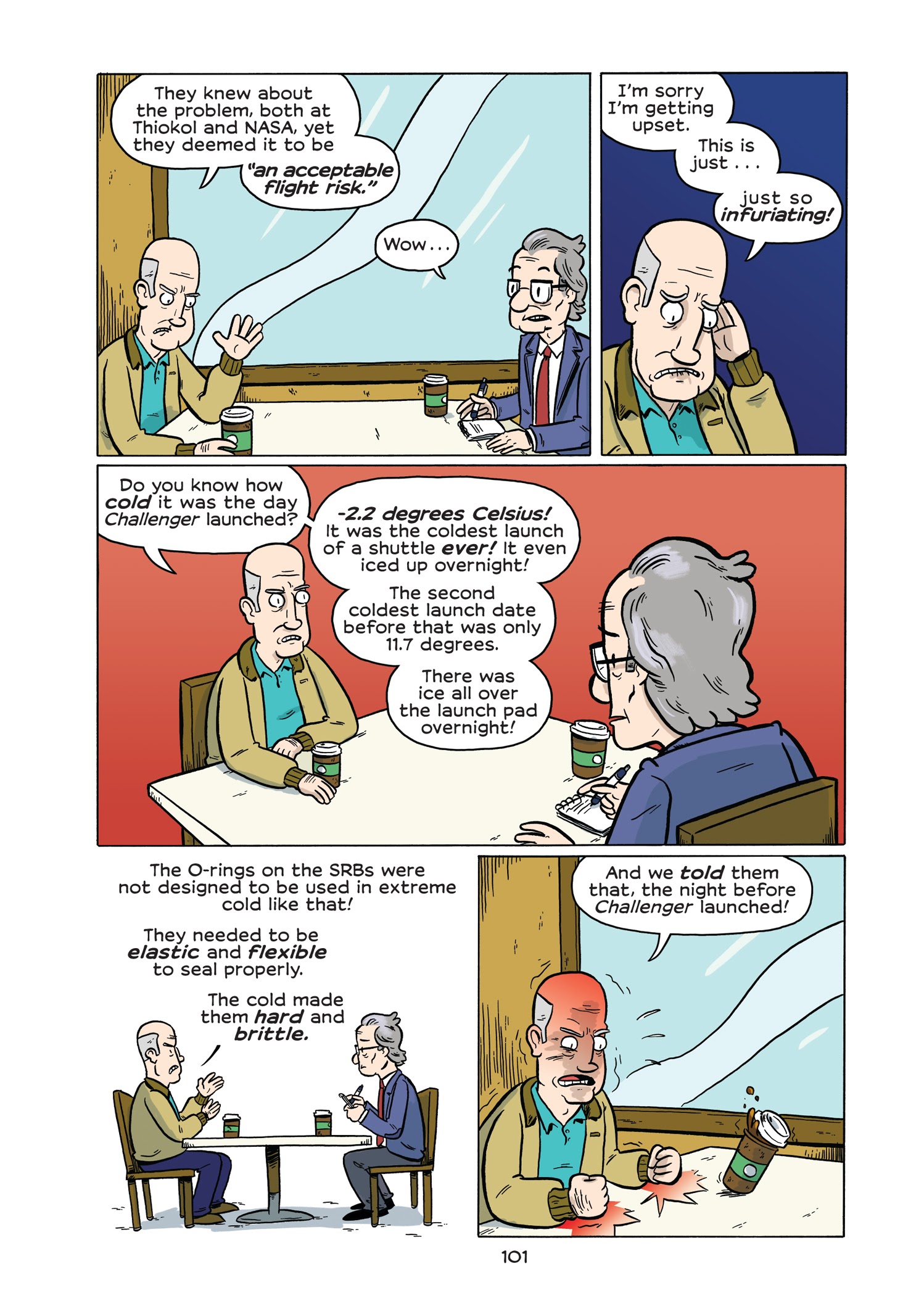 Read online History Comics comic -  Issue # The Challenger Disaster: Tragedy in the Skies - 106