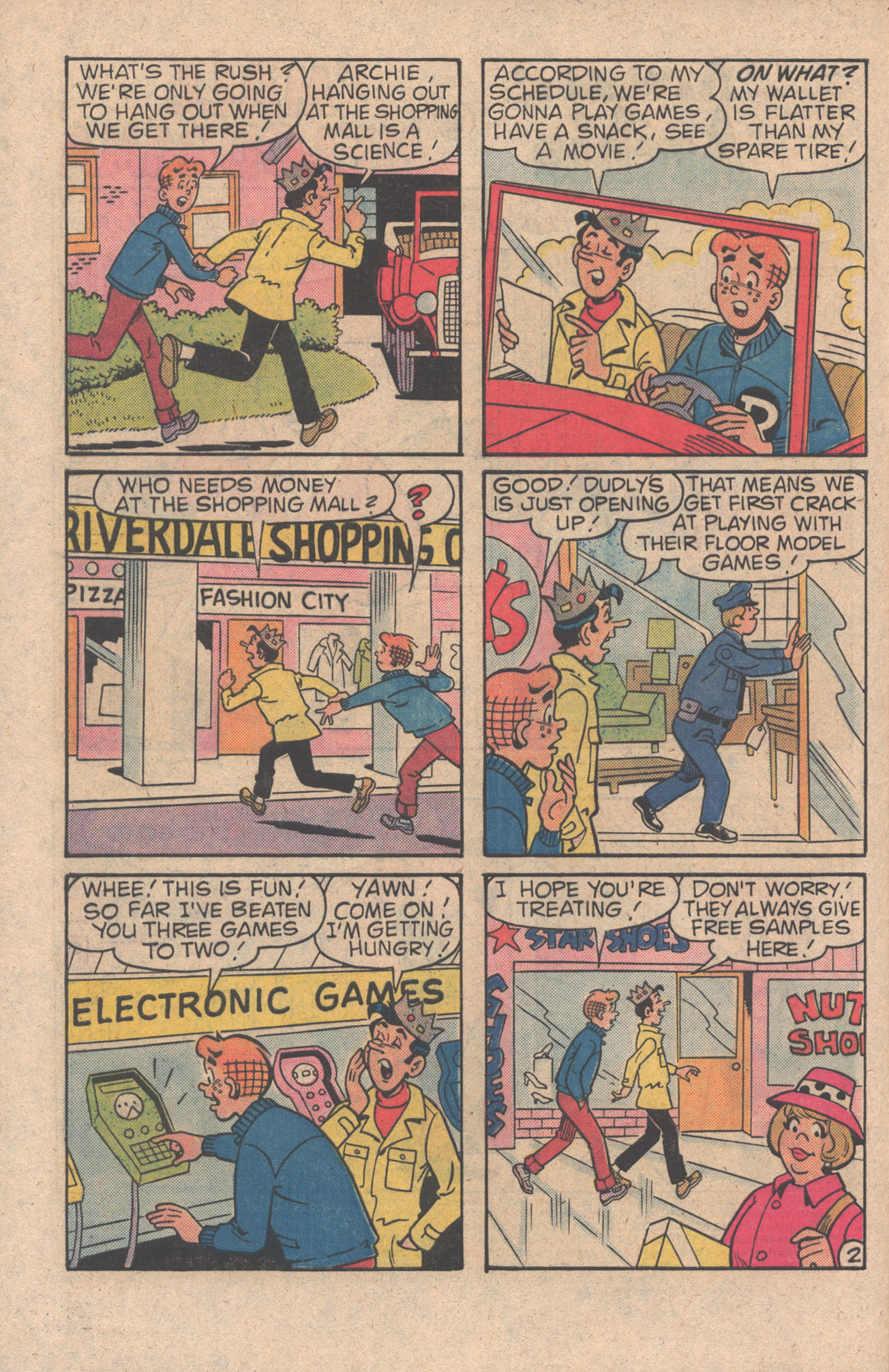 Read online Archie Giant Series Magazine comic -  Issue #516 - 4