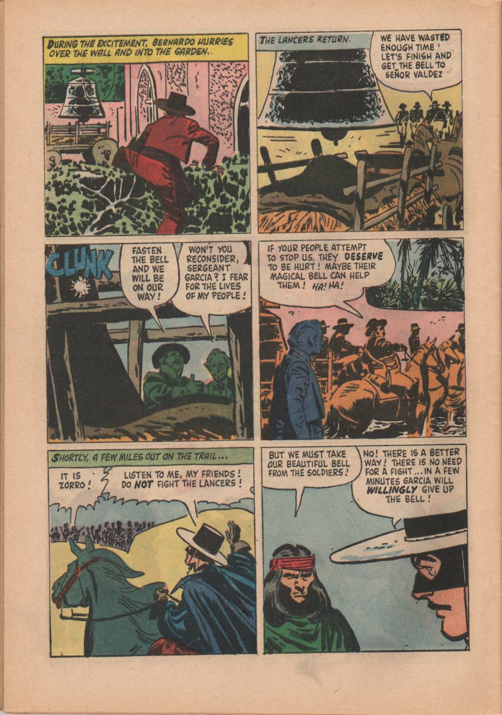 Read online Zorro (1966) comic -  Issue #5 - 32