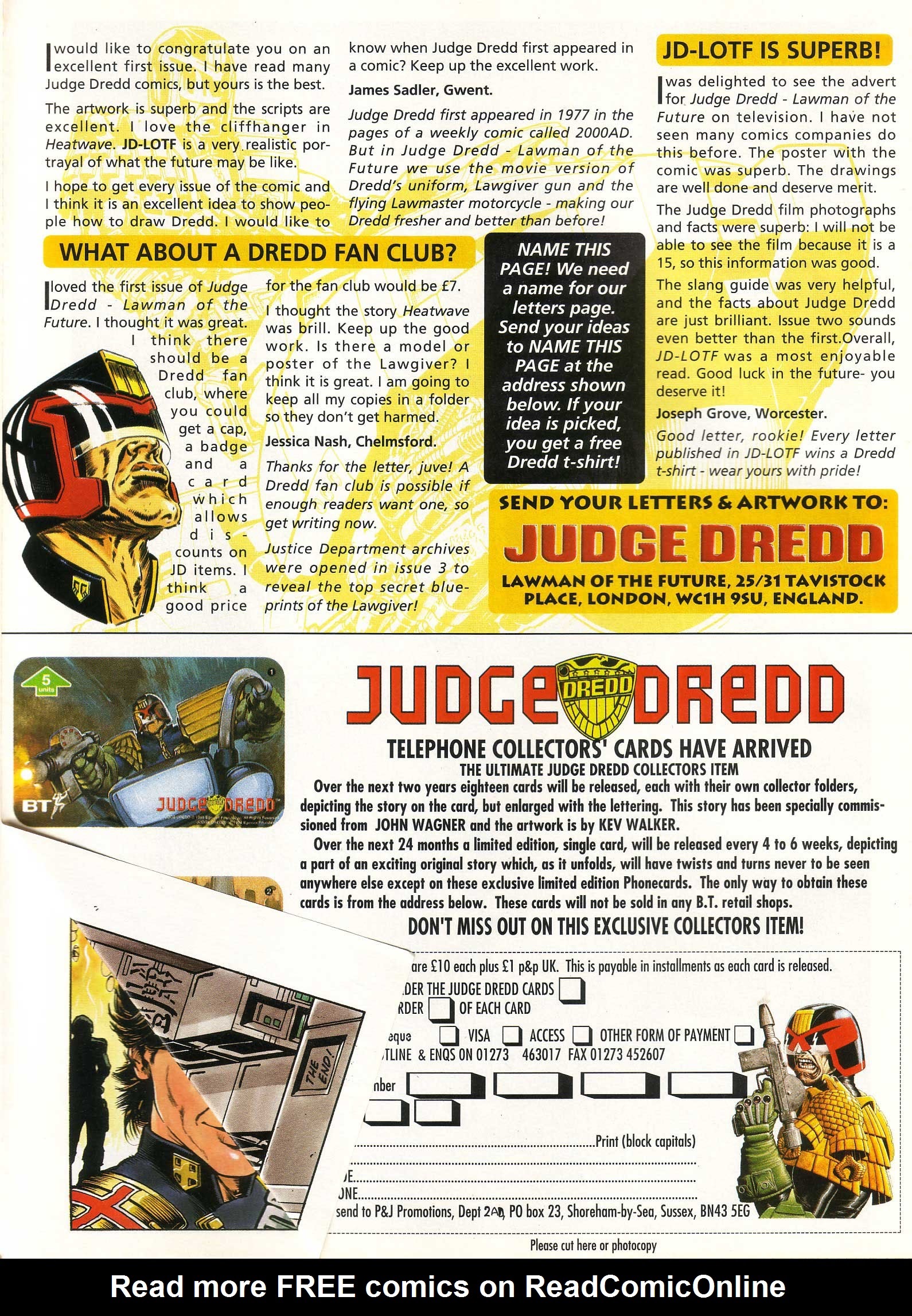 Read online Judge Dredd Lawman of the Future comic -  Issue #5 - 16