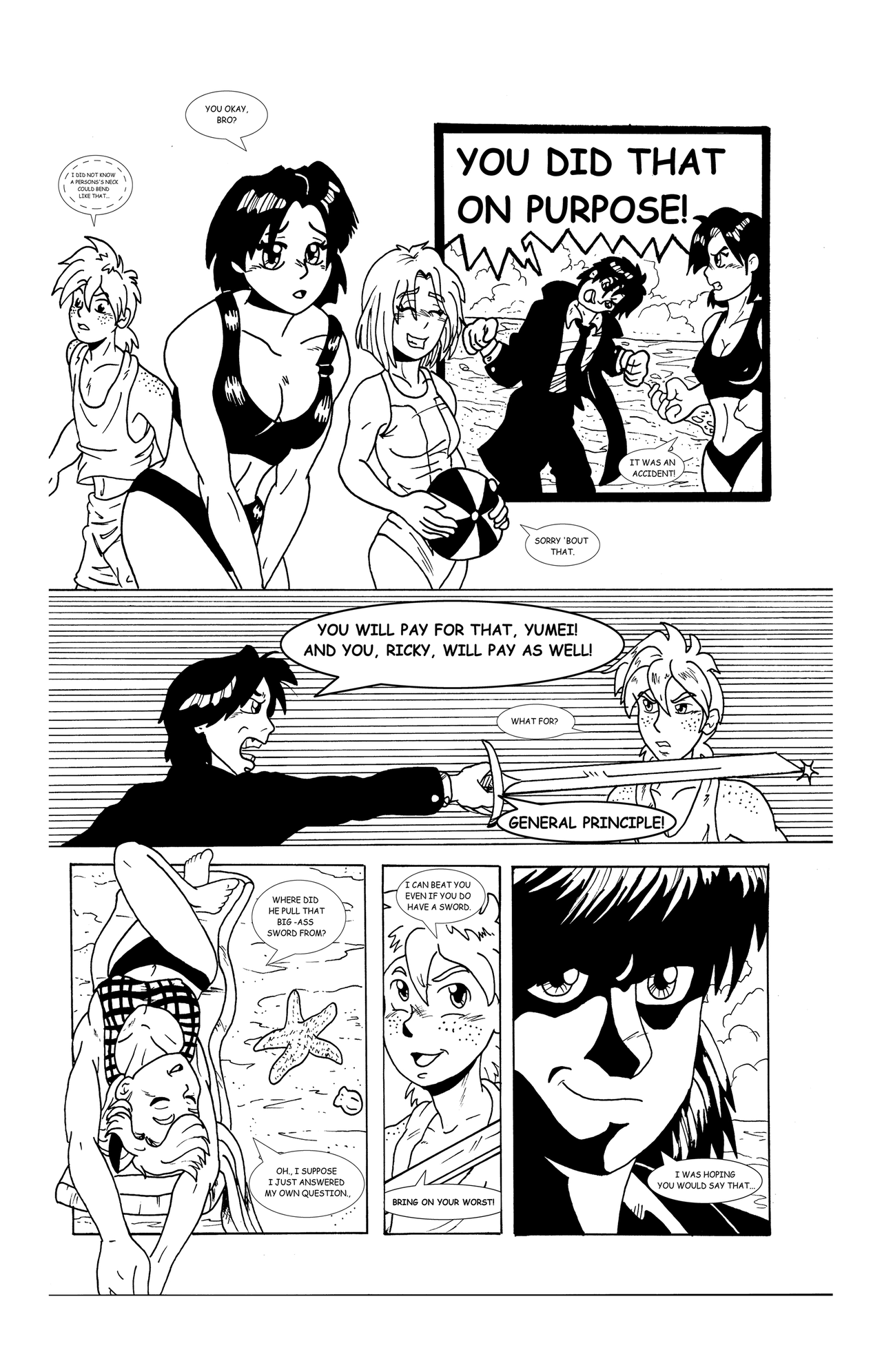 Read online Ninja High School Swimsuit comic -  Issue #2000 - 35