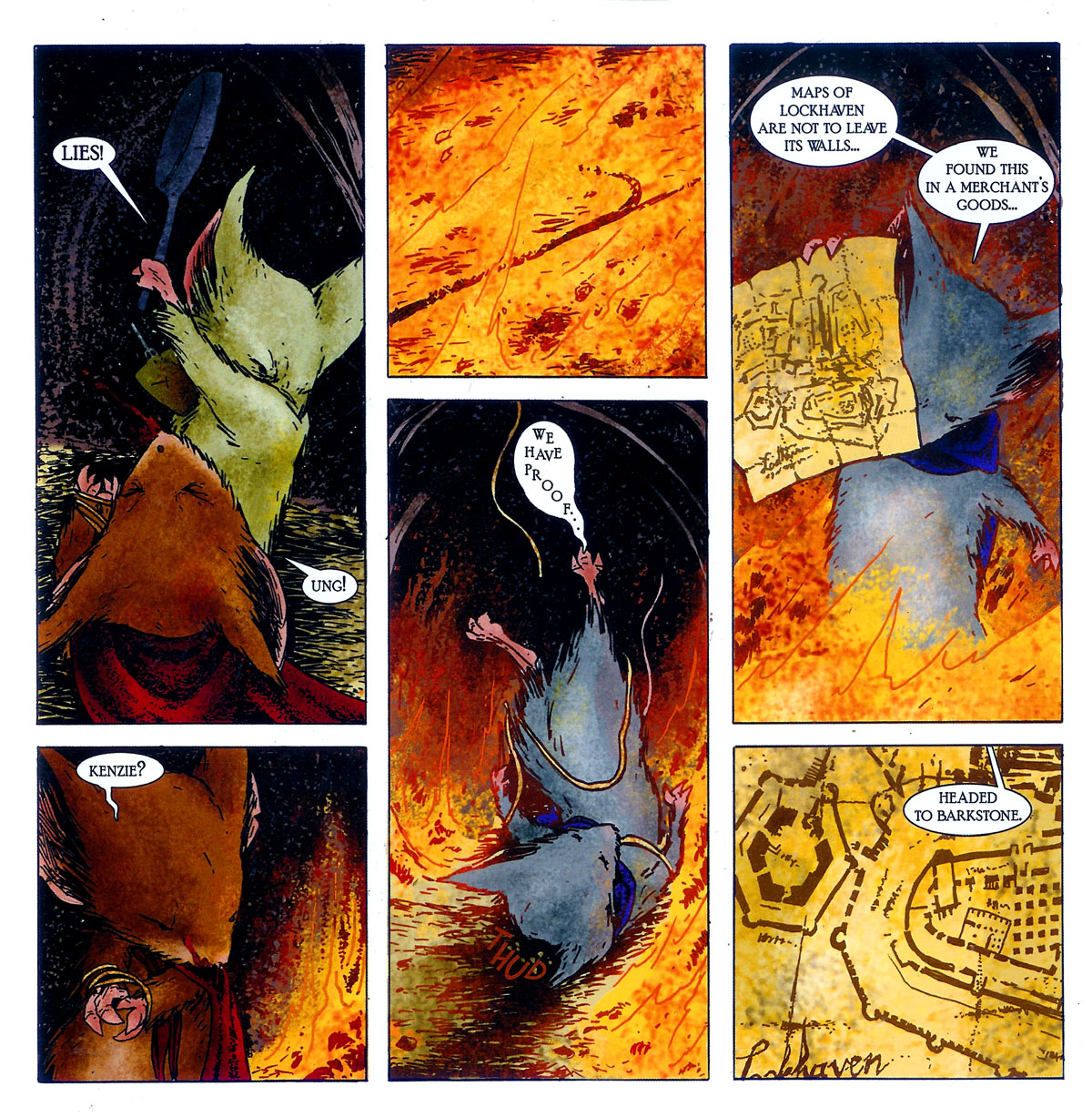 Read online Mouse Guard comic -  Issue #4 - 11