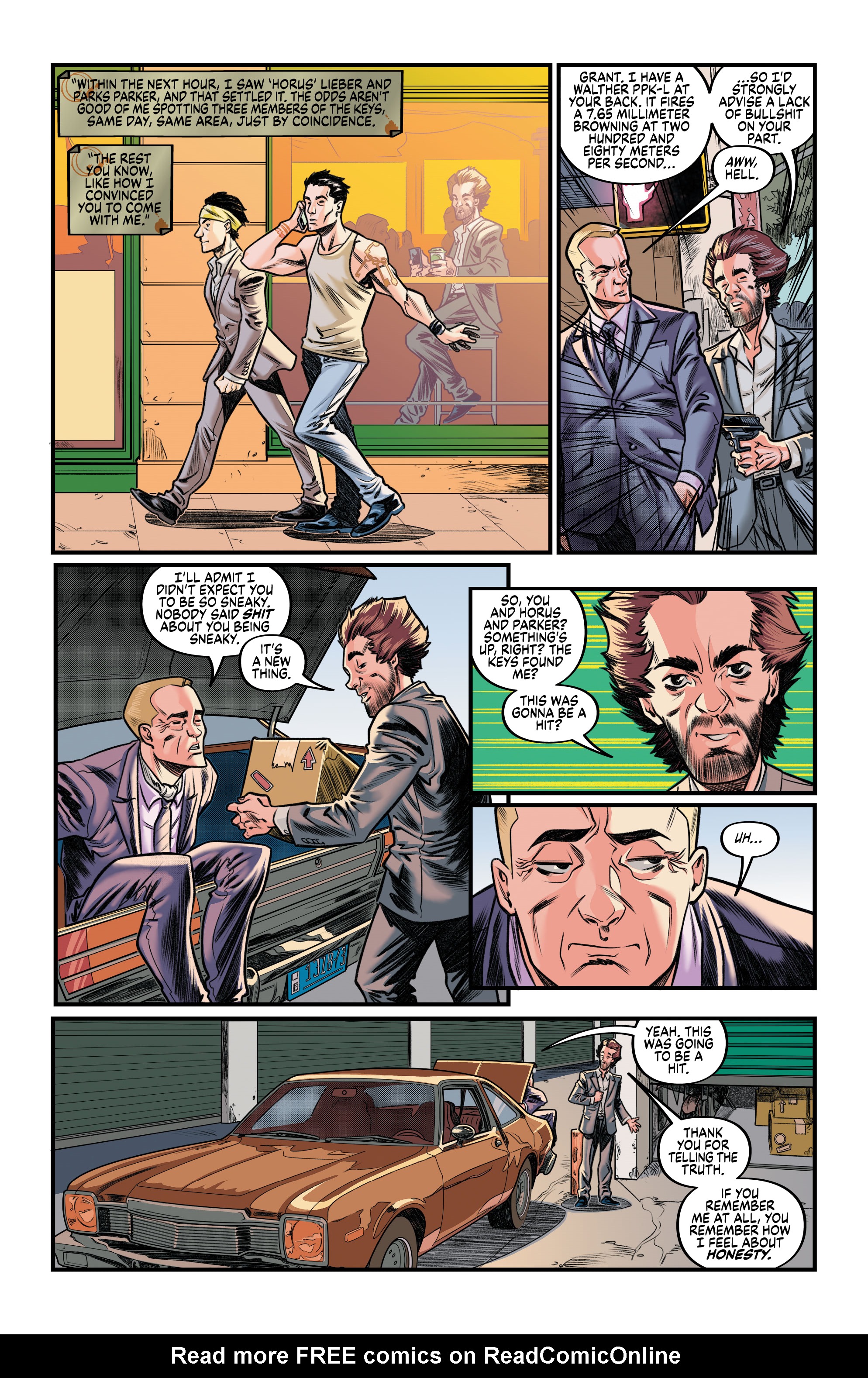 Read online A Calculated Man comic -  Issue #1 - 10