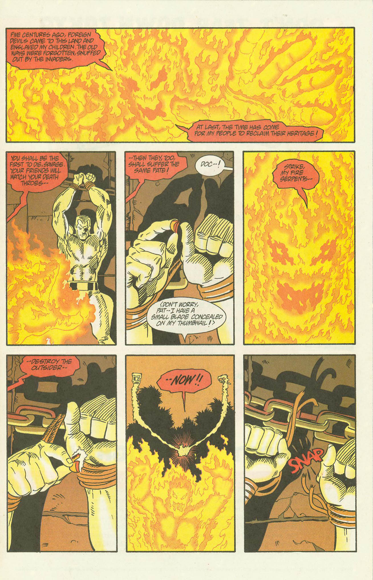 Read online Doc Savage: Curse of the Fire God comic -  Issue # TPB - 88