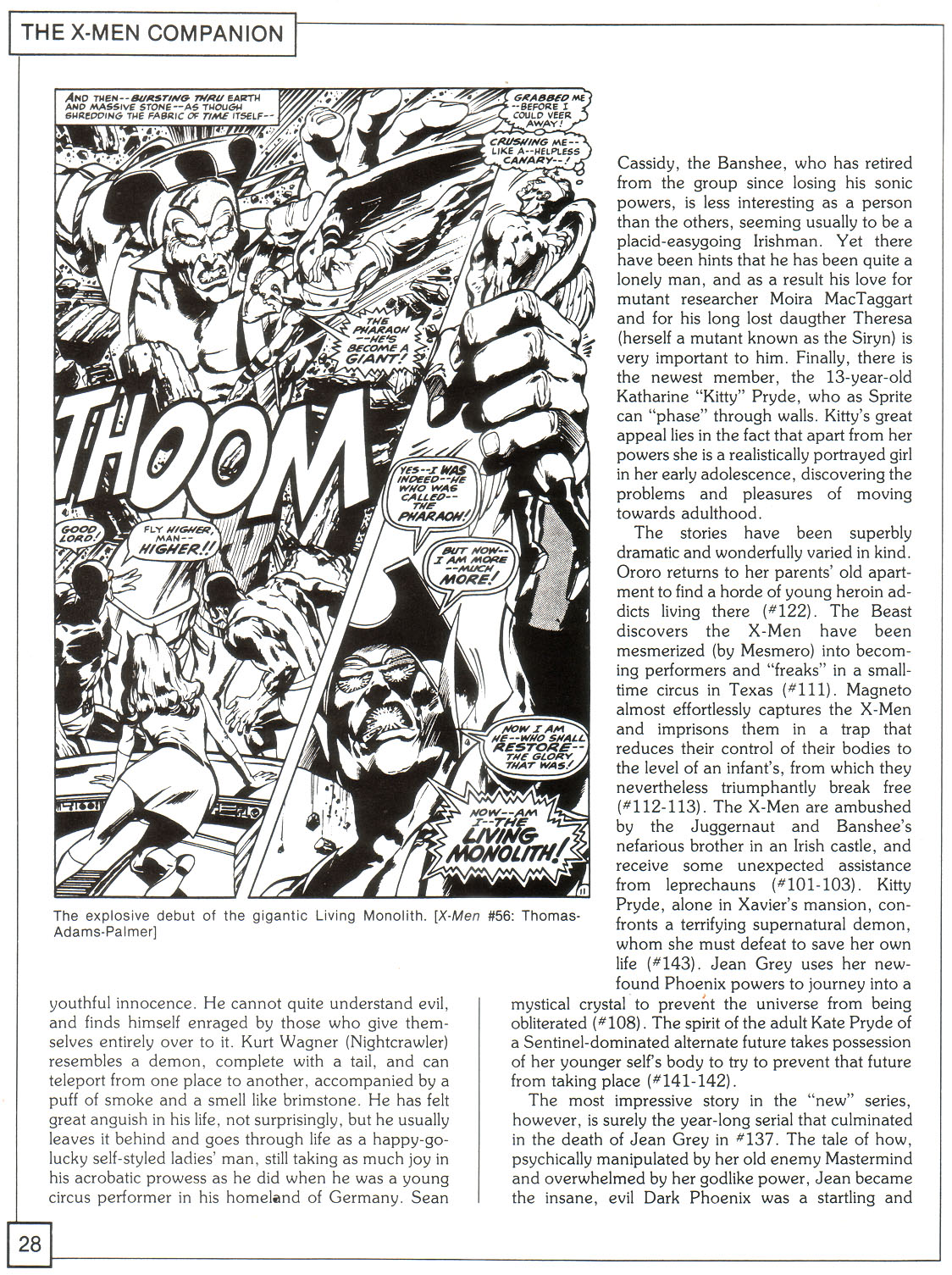 Read online The X-Men Companion comic -  Issue #1 - 28