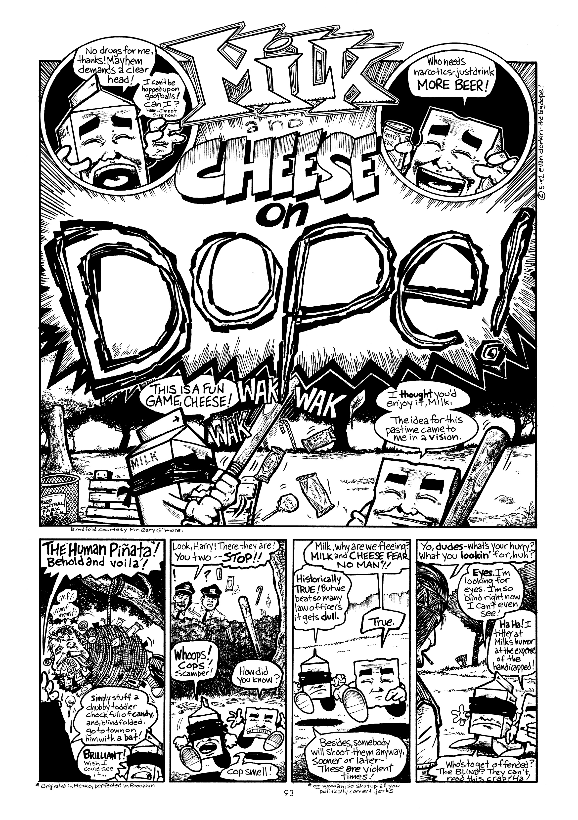 Read online Milk And Cheese: Dairy Products Gone Bad! comic -  Issue # Full - 95