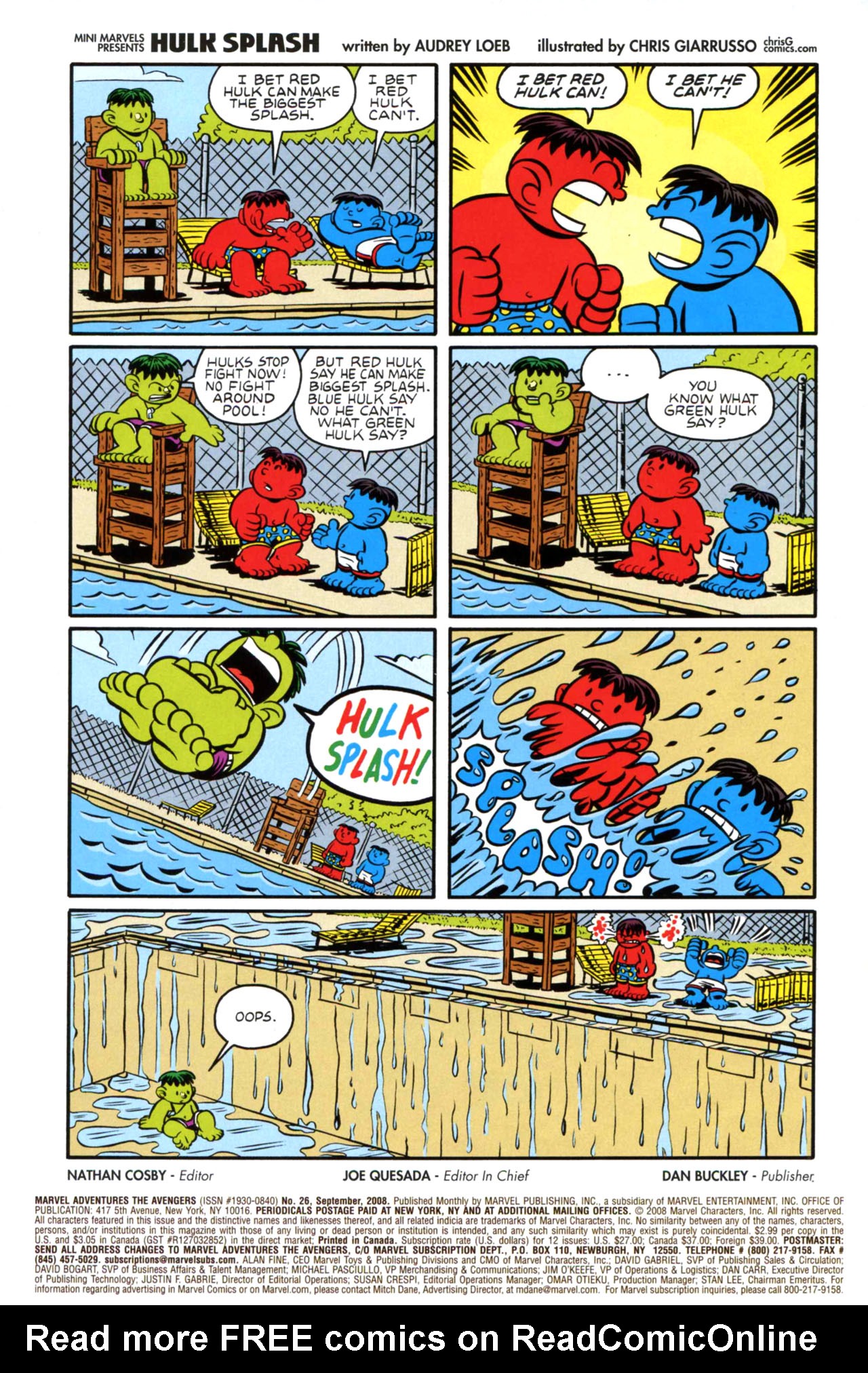 Read online Marvel Adventures The Avengers comic -  Issue #26 - 24