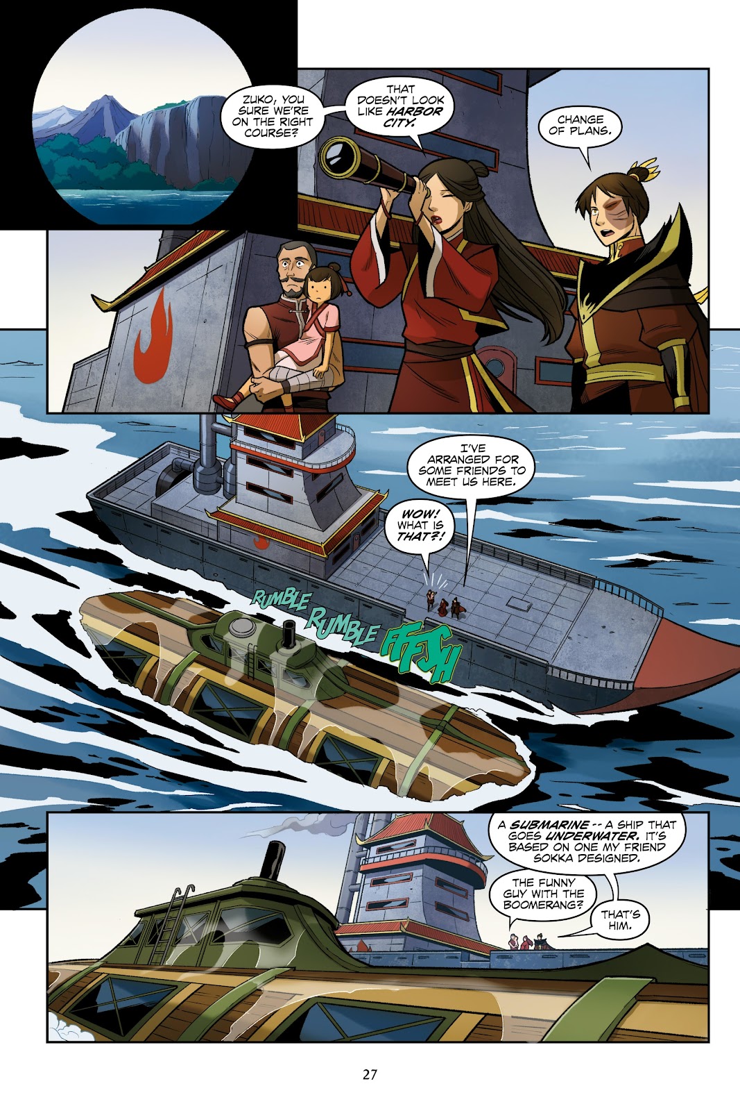 Nickelodeon Avatar: The Last Airbender - Smoke and Shadow issue Omnibus (Part 1) - Page 29