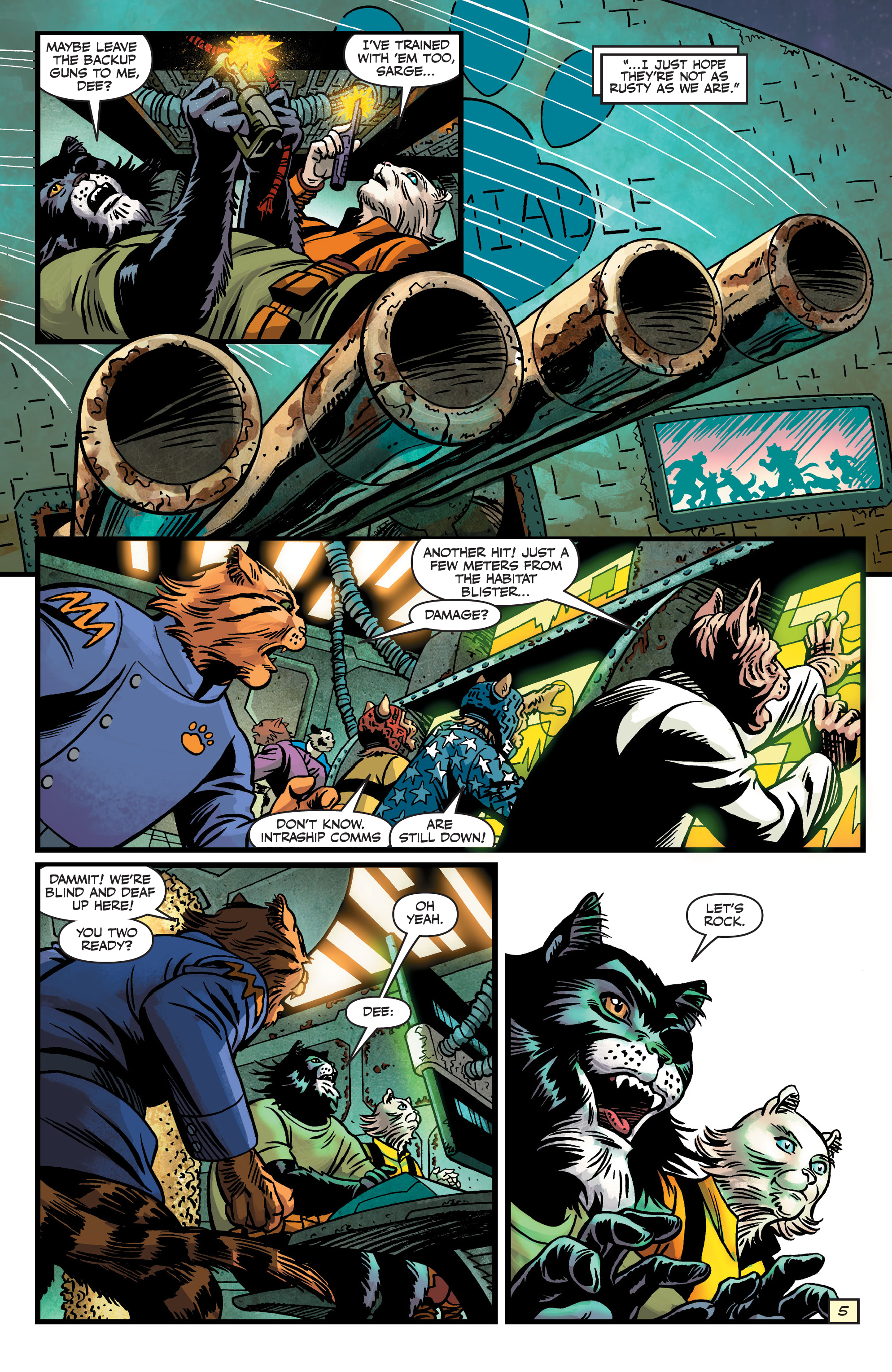 Read online Captain Ginger Season 2 comic -  Issue #2 - 6