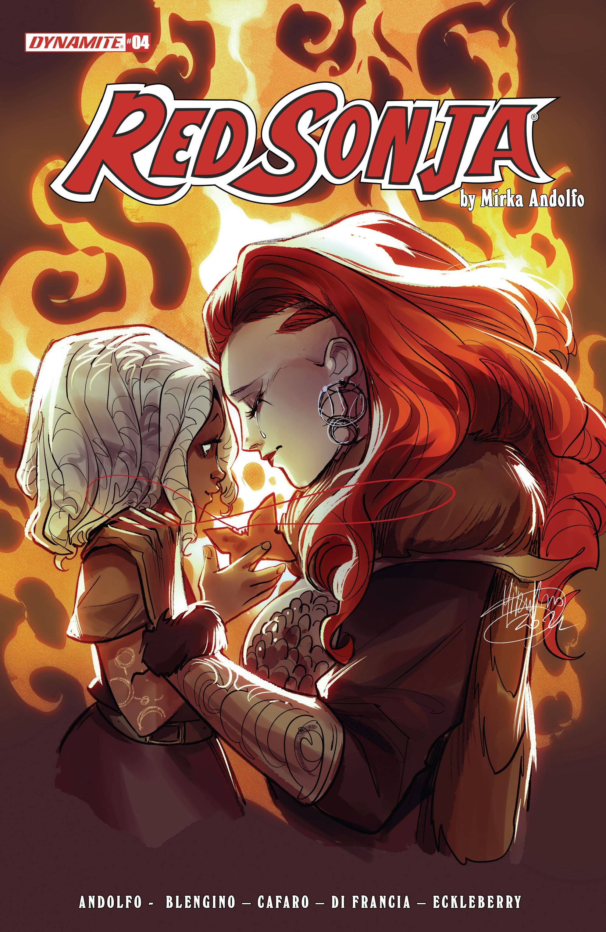 Read online Red Sonja (2021) comic -  Issue #4 - 1