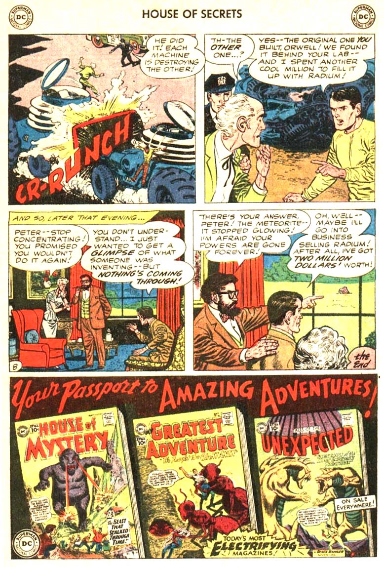 Read online House of Secrets (1956) comic -  Issue #44 - 21