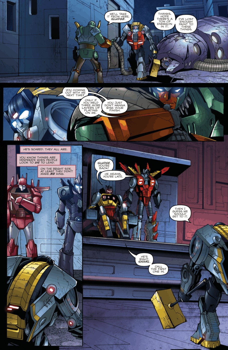 Read online Transformers Prime: Beast Hunters comic -  Issue #1 - 4