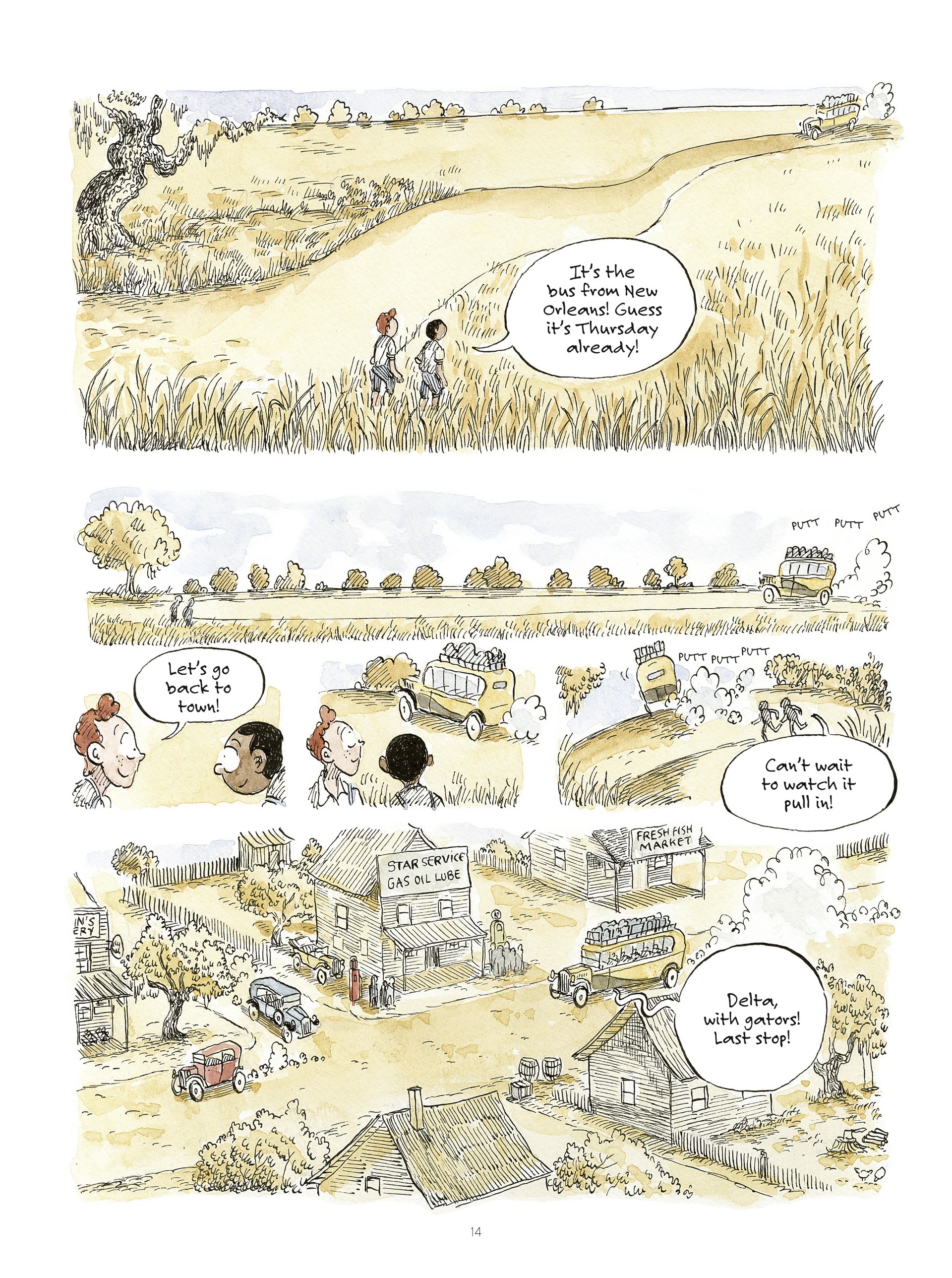 Read online Swamp: A Summer in the Bayou comic -  Issue # TPB (Part 1) - 16