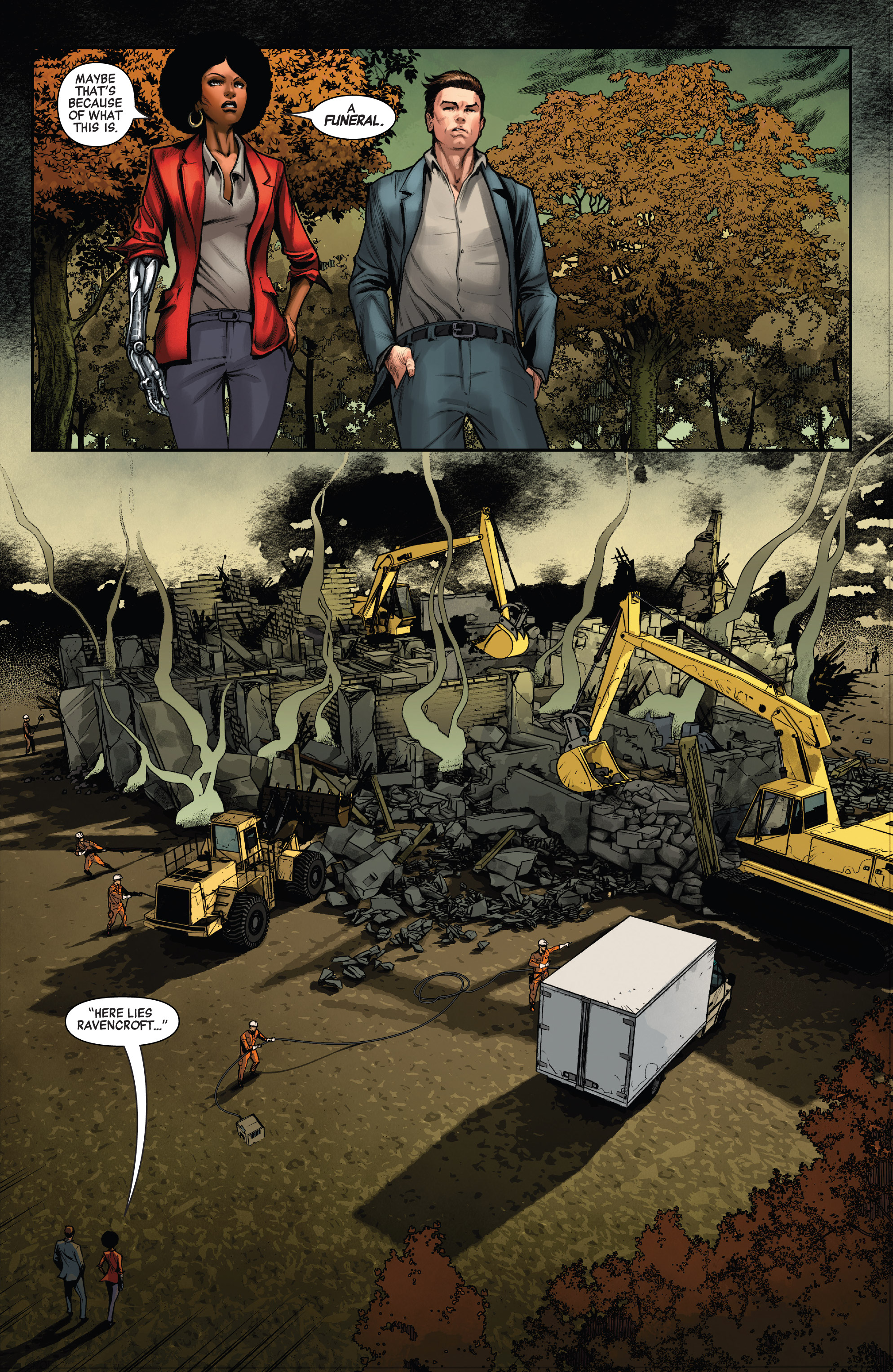 Read online Ruins Of Ravencroft comic -  Issue # Carnage - 4