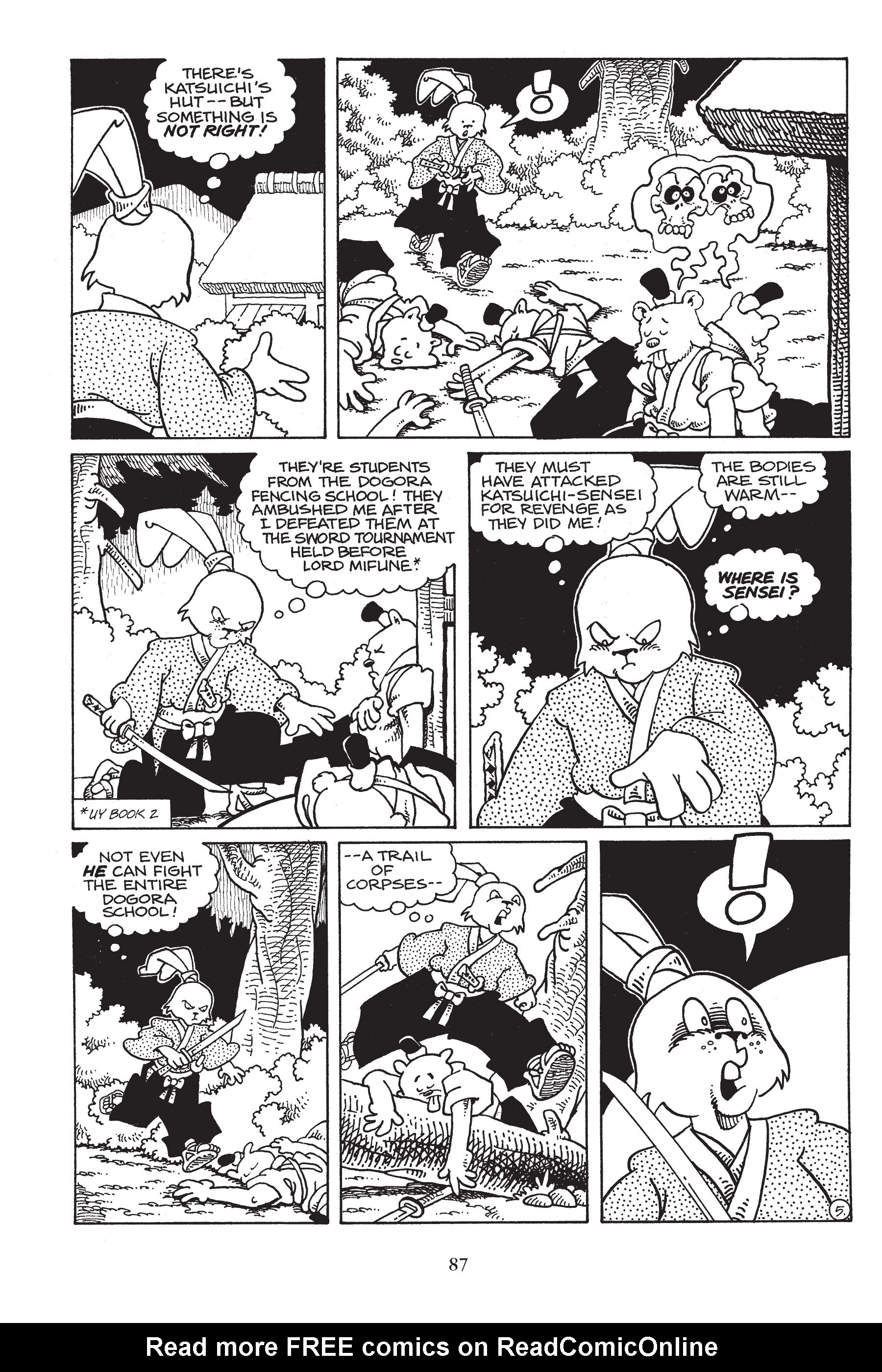 Read online Usagi Yojimbo (1987) comic -  Issue # _TPB 6 - 86