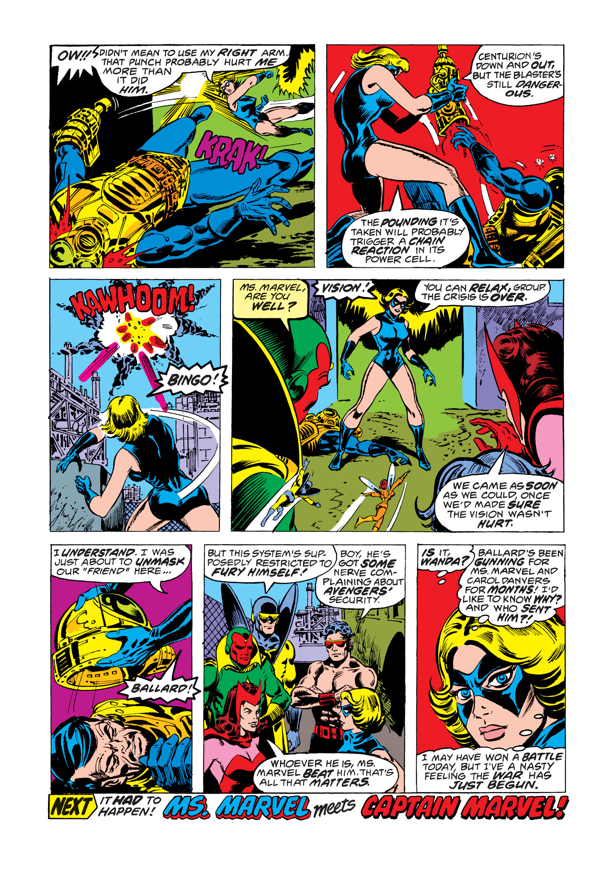 Read online Ms. Marvel (1977) comic -  Issue #18 - 18