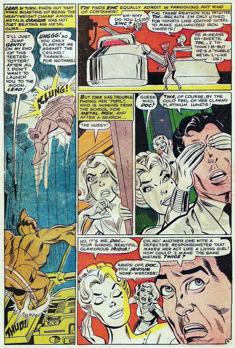 Read online Metal Men (1963) comic -  Issue #31 - 10