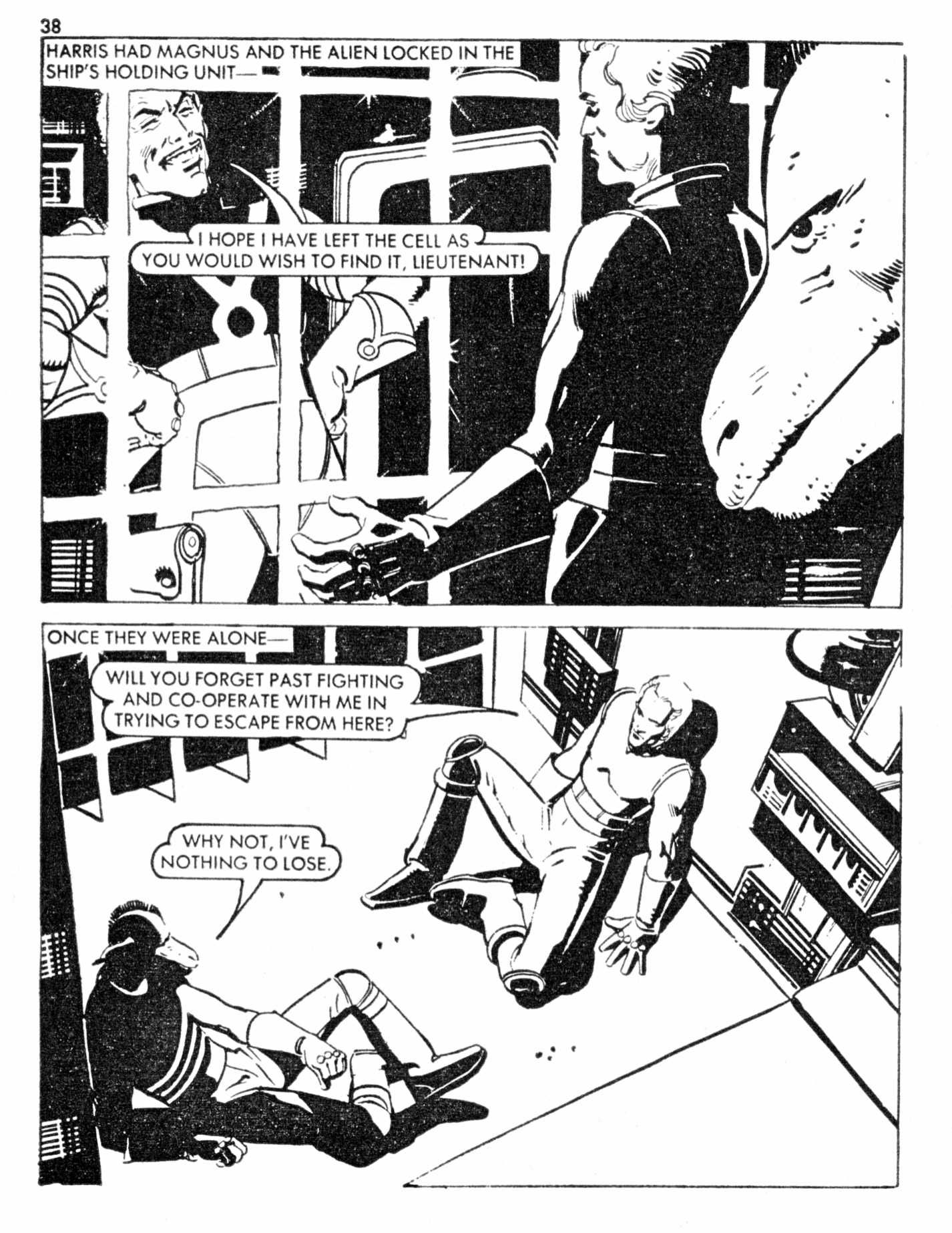 Read online Starblazer comic -  Issue #145 - 38