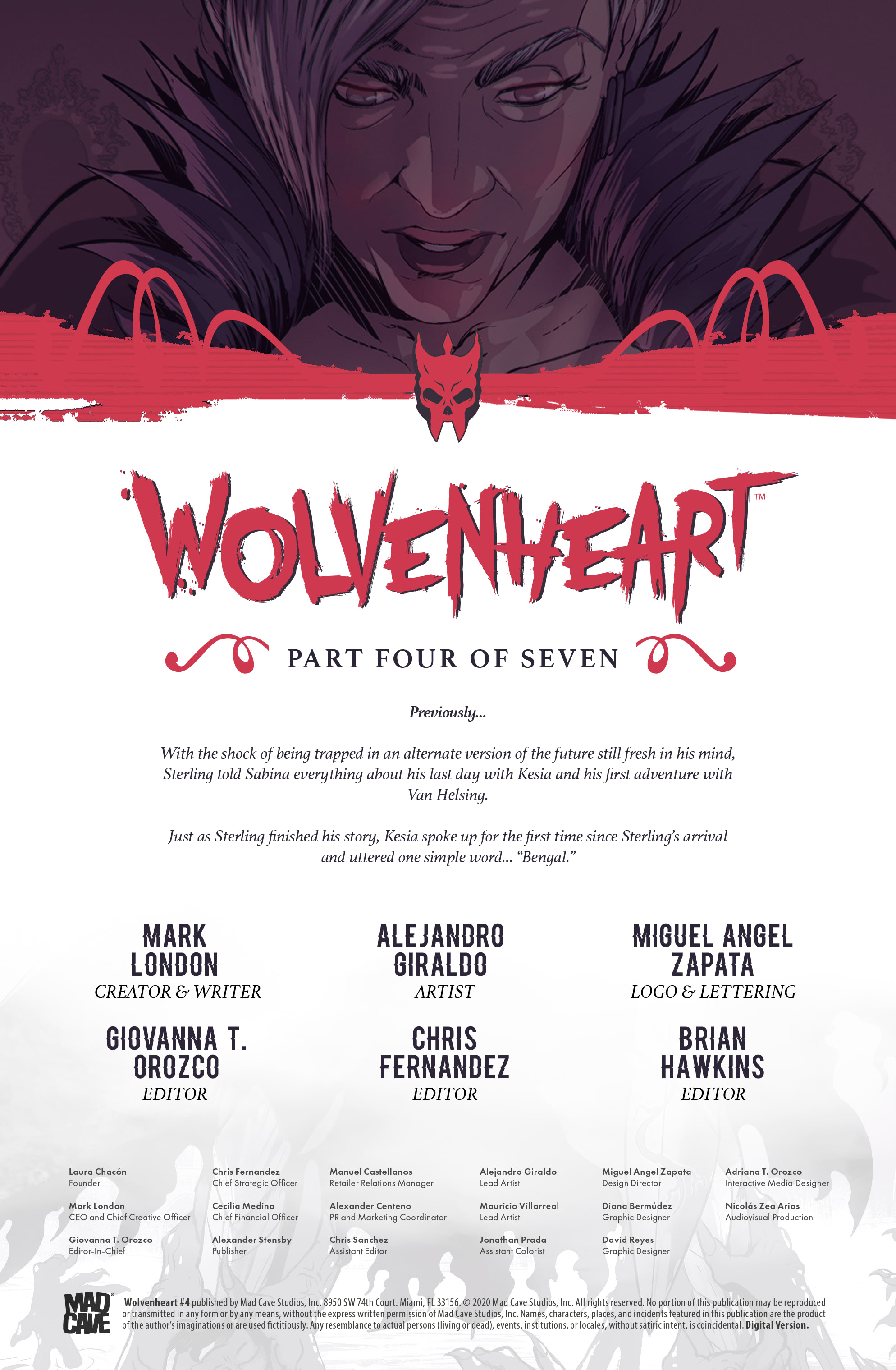 Read online Wolvenheart comic -  Issue #4 - 2