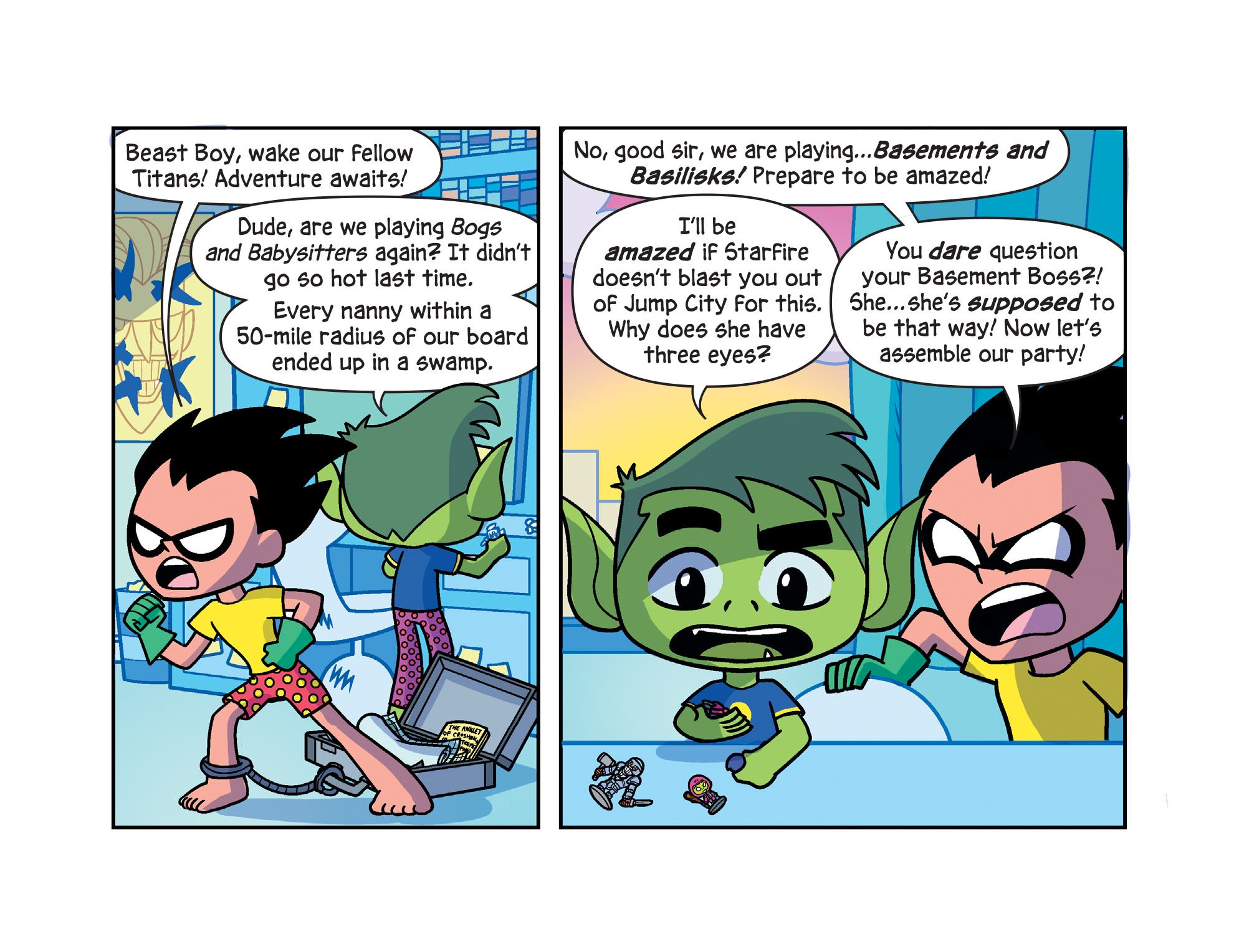 Read online Teen Titans Go! Roll With It! comic -  Issue #1 - 11