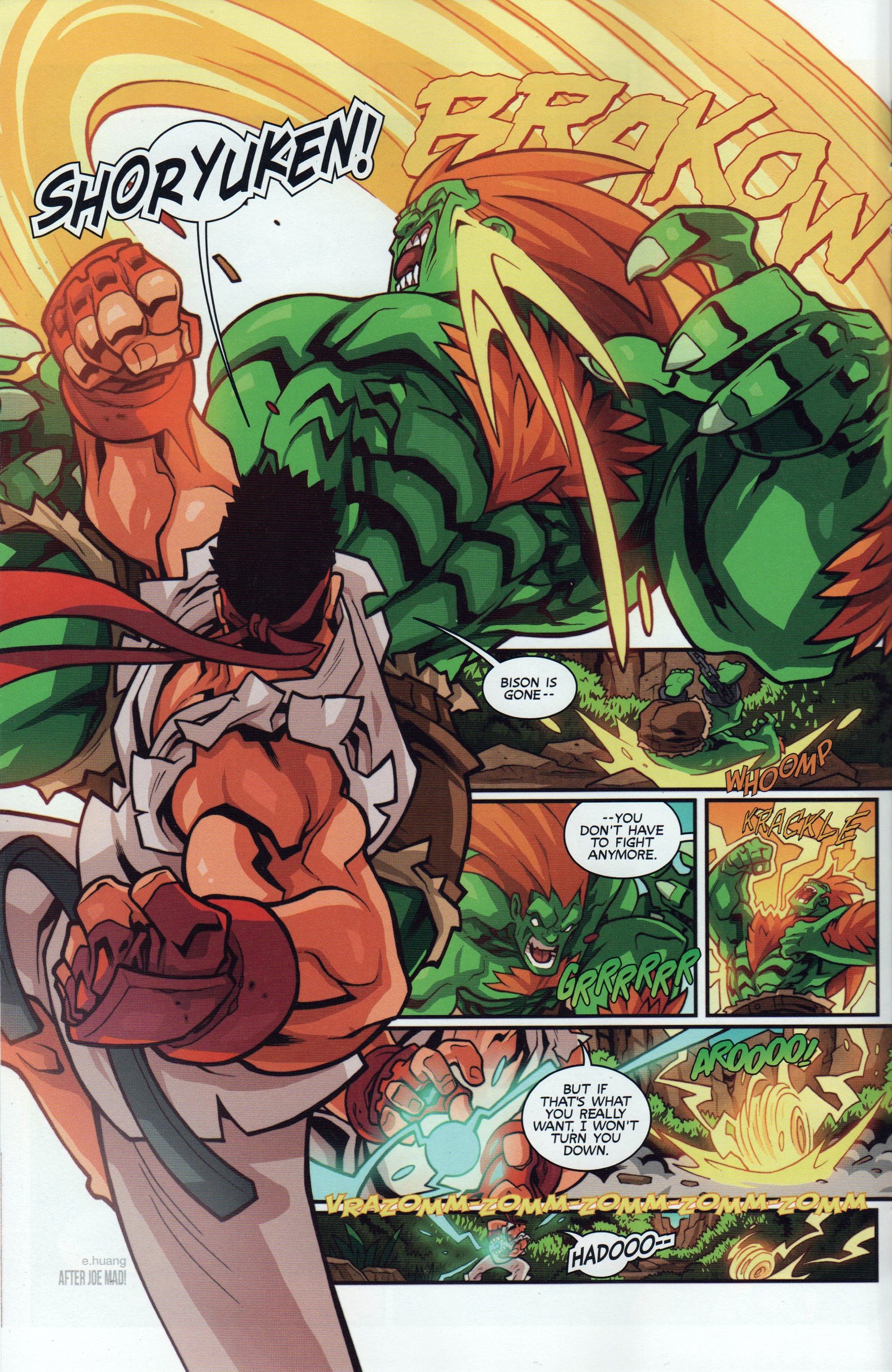Read online Street Fighter Unlimited comic -  Issue #6 - 12