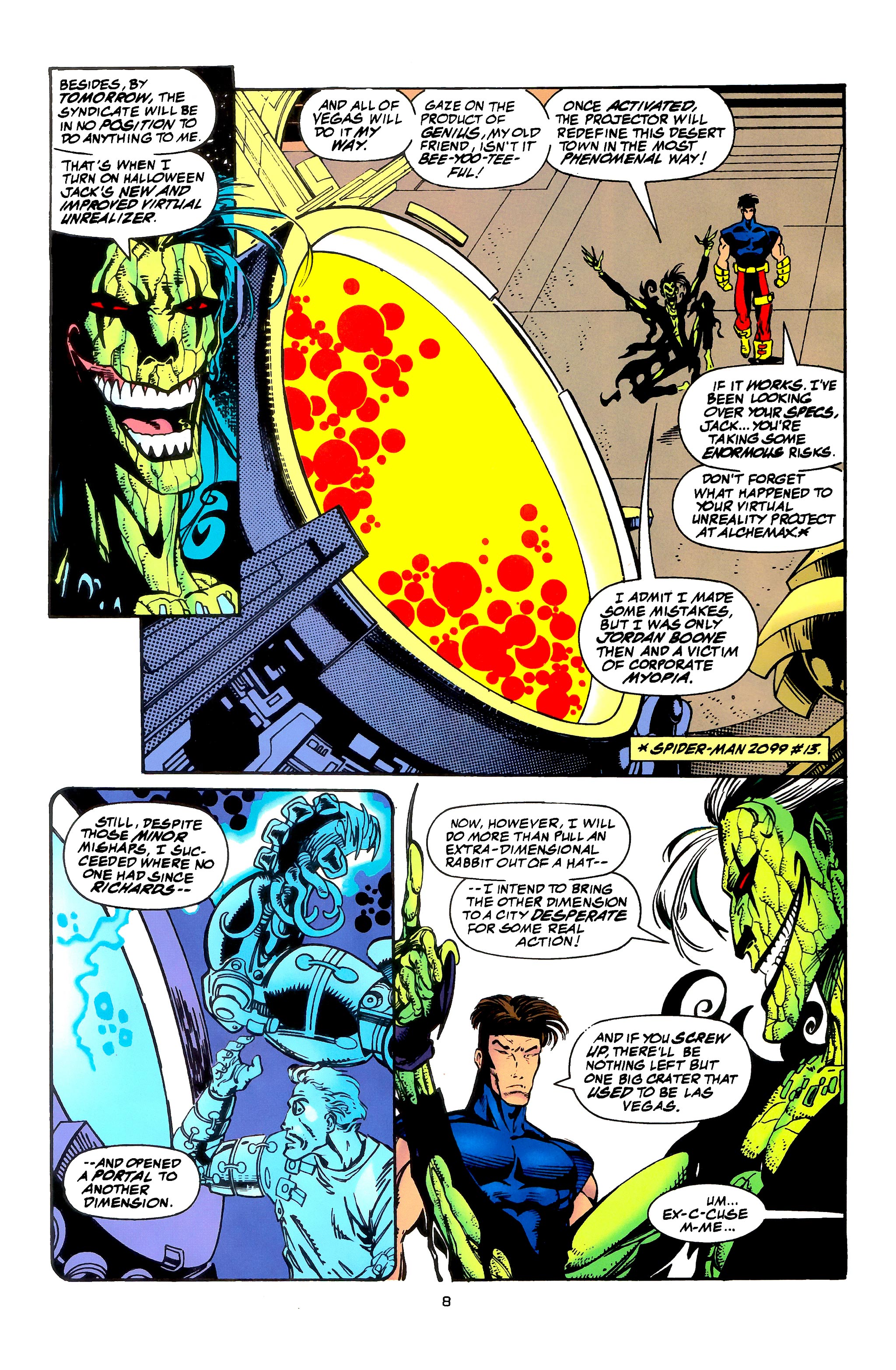 Read online X-Men 2099 comic -  Issue #19 - 8