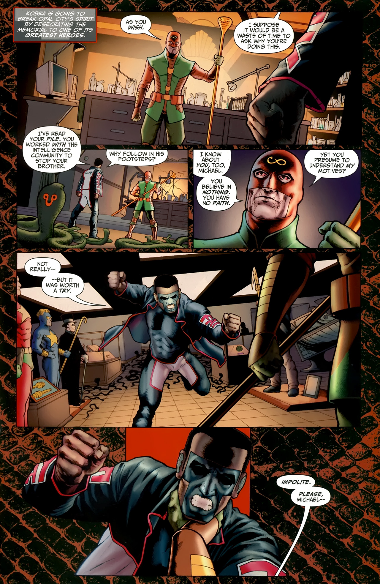 Read online JSA vs. Kobra comic -  Issue #3 - 18