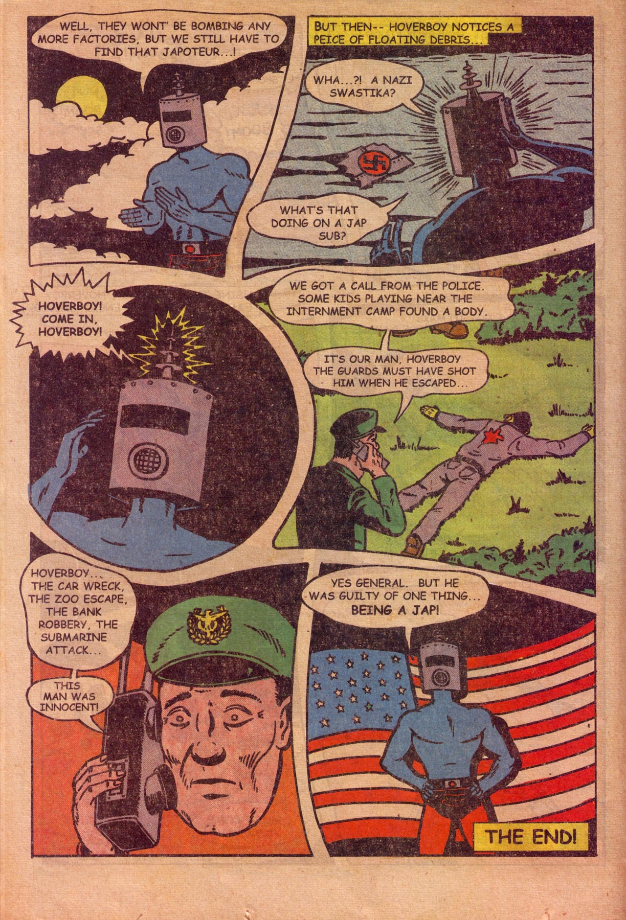 Read online Hoverboy: The Republican Super-Hero comic -  Issue # Full - 34