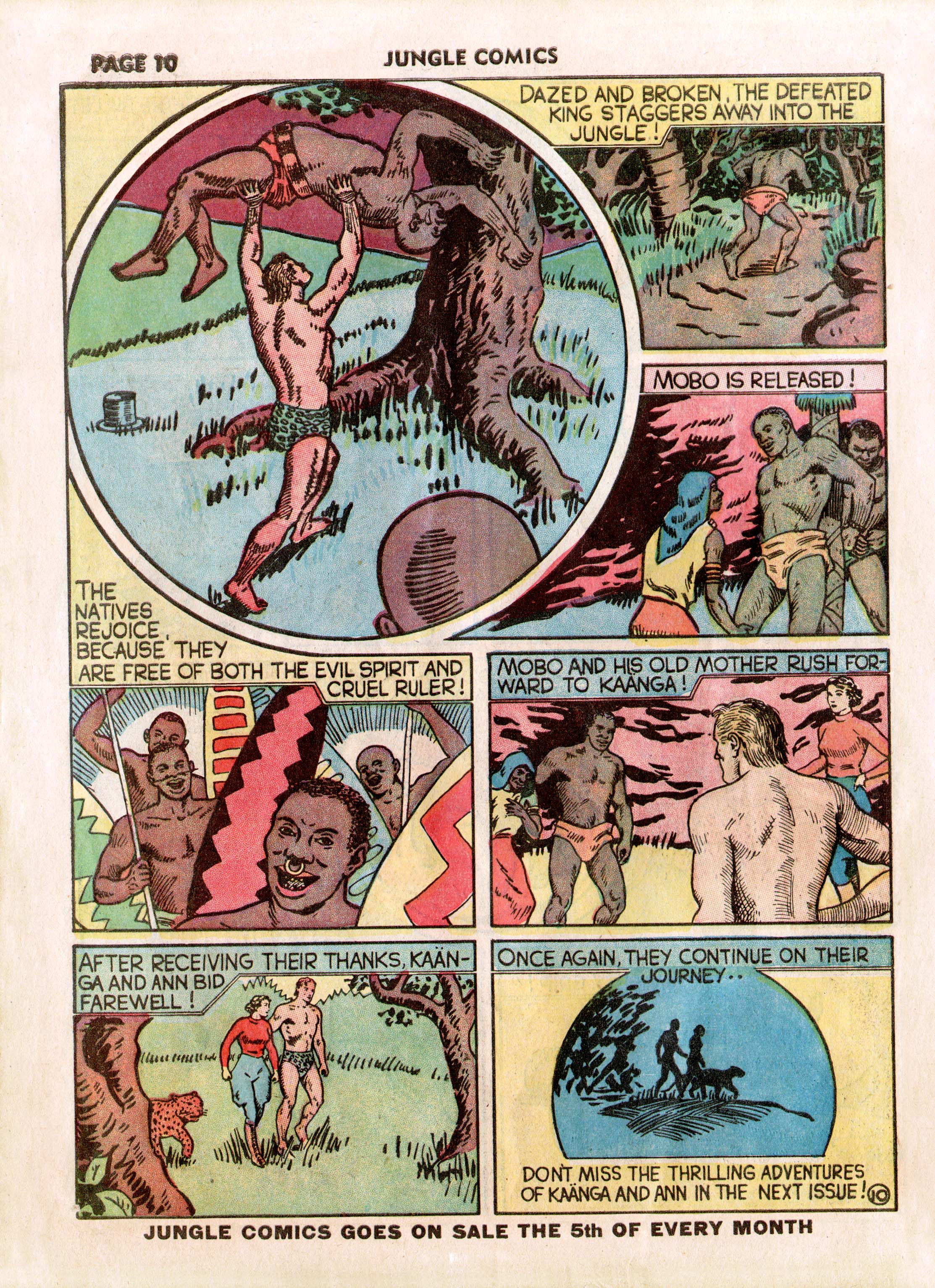 Read online Jungle Comics comic -  Issue #3 - 12
