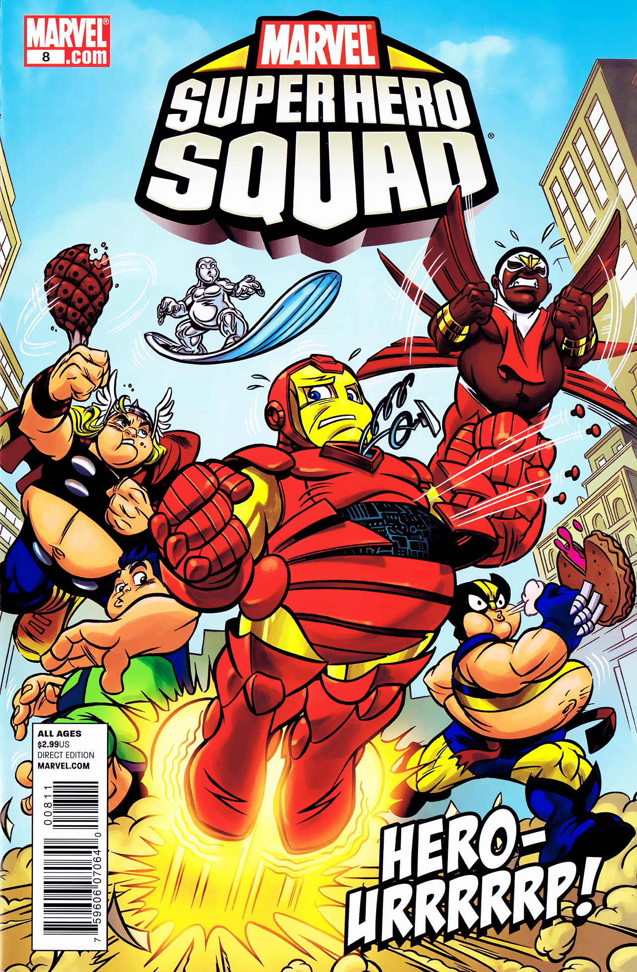 Read online Super Hero Squad comic -  Issue #8 - 1