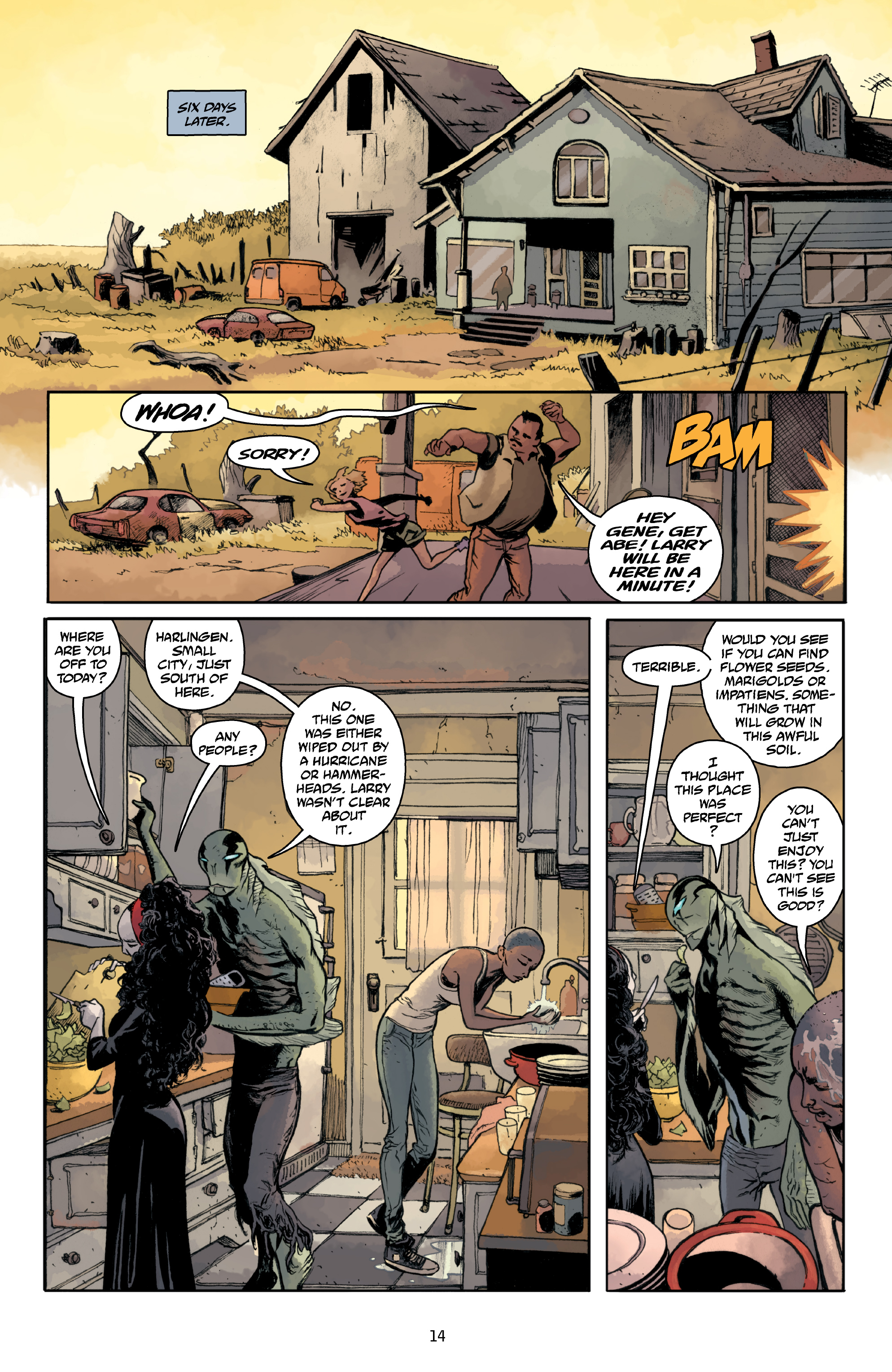 Read online Abe Sapien comic -  Issue # _TPB Dark and Terrible 2 (Part 1) - 16