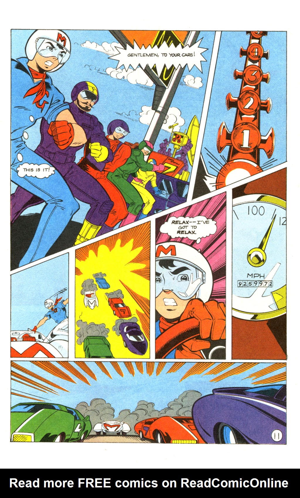 Read online Speed Racer (1987) comic -  Issue #38 - 12