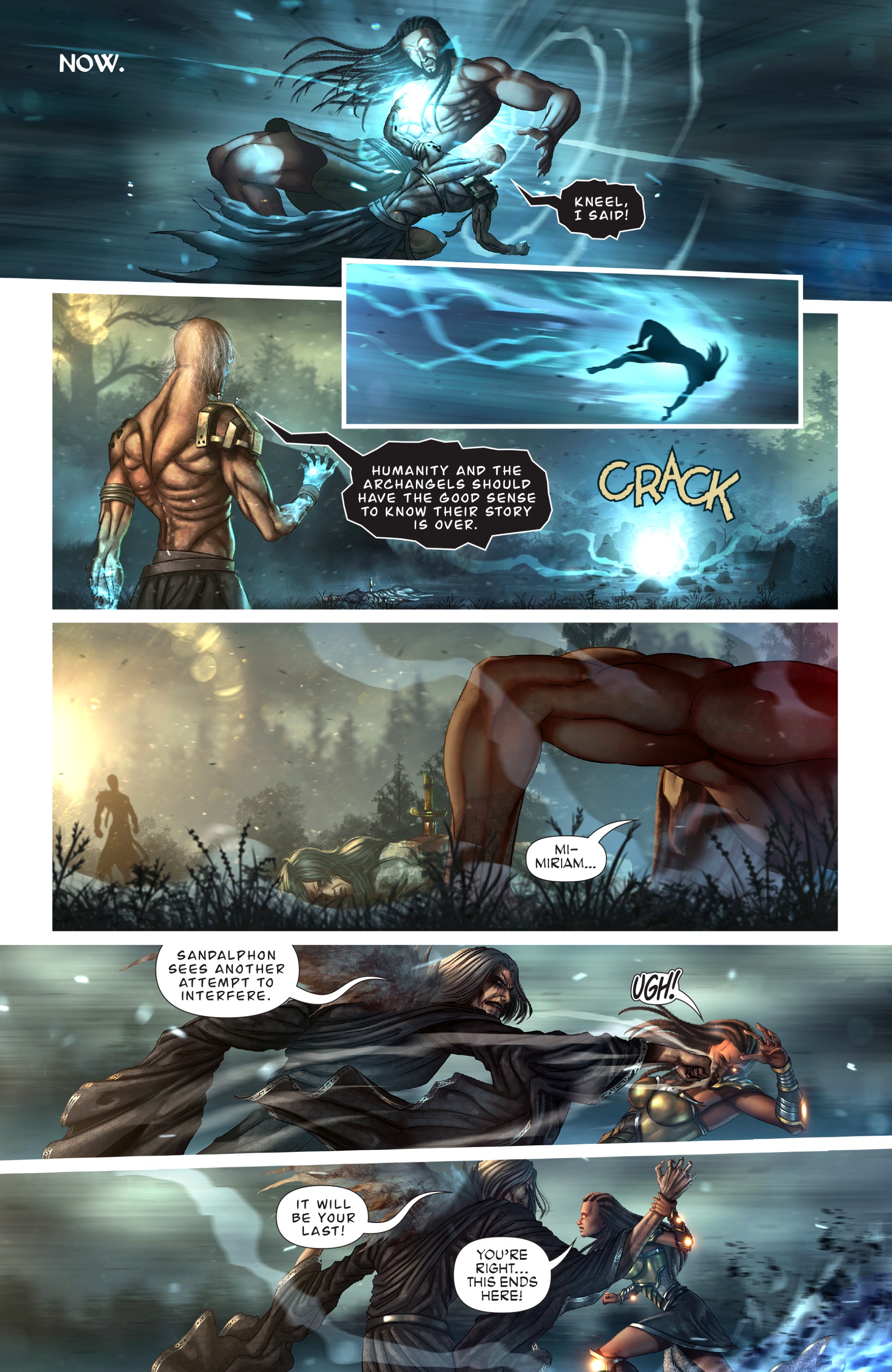 Read online Knights of the Golden Sun comic -  Issue #7 - 7