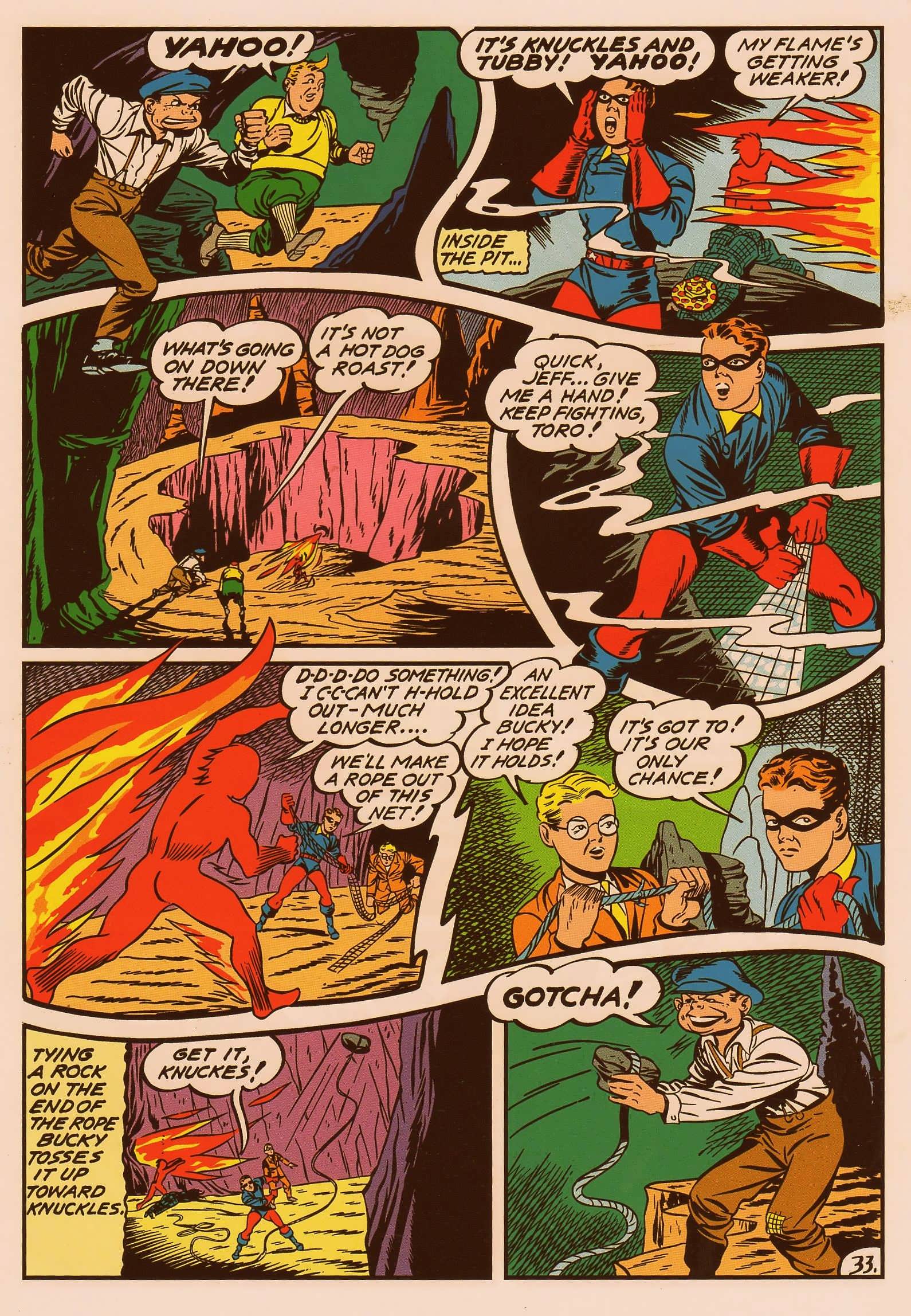 Read online Young Allies Comics comic -  Issue #5 - 36