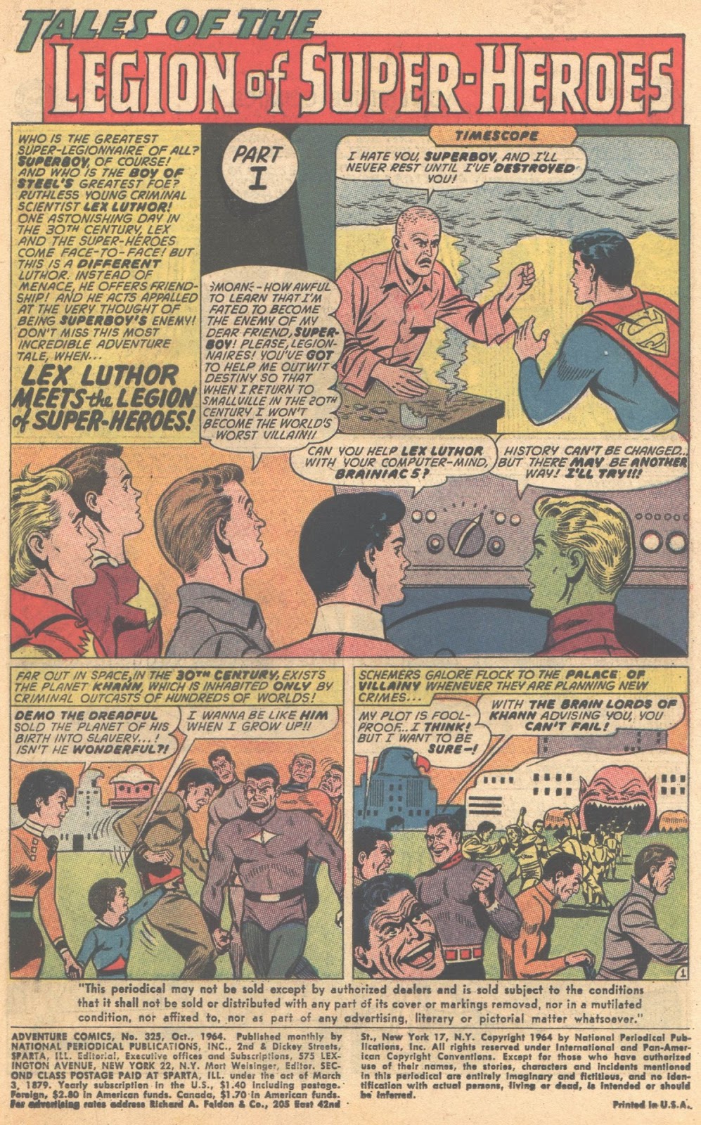 Adventure Comics (1938) issue 325 - Page 3