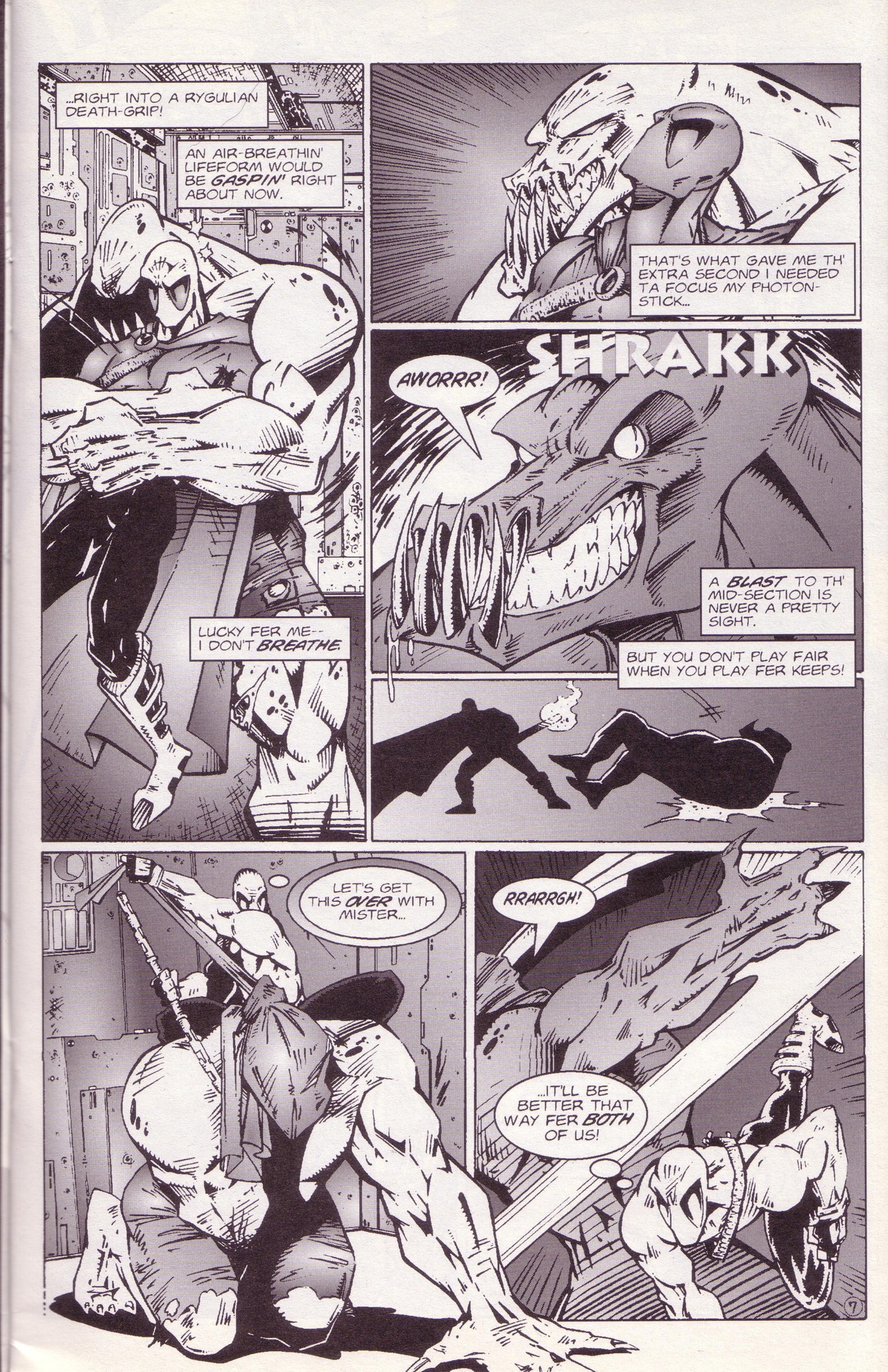 Read online Zen Intergalactic Ninja: Starquest comic -  Issue #3 - 9