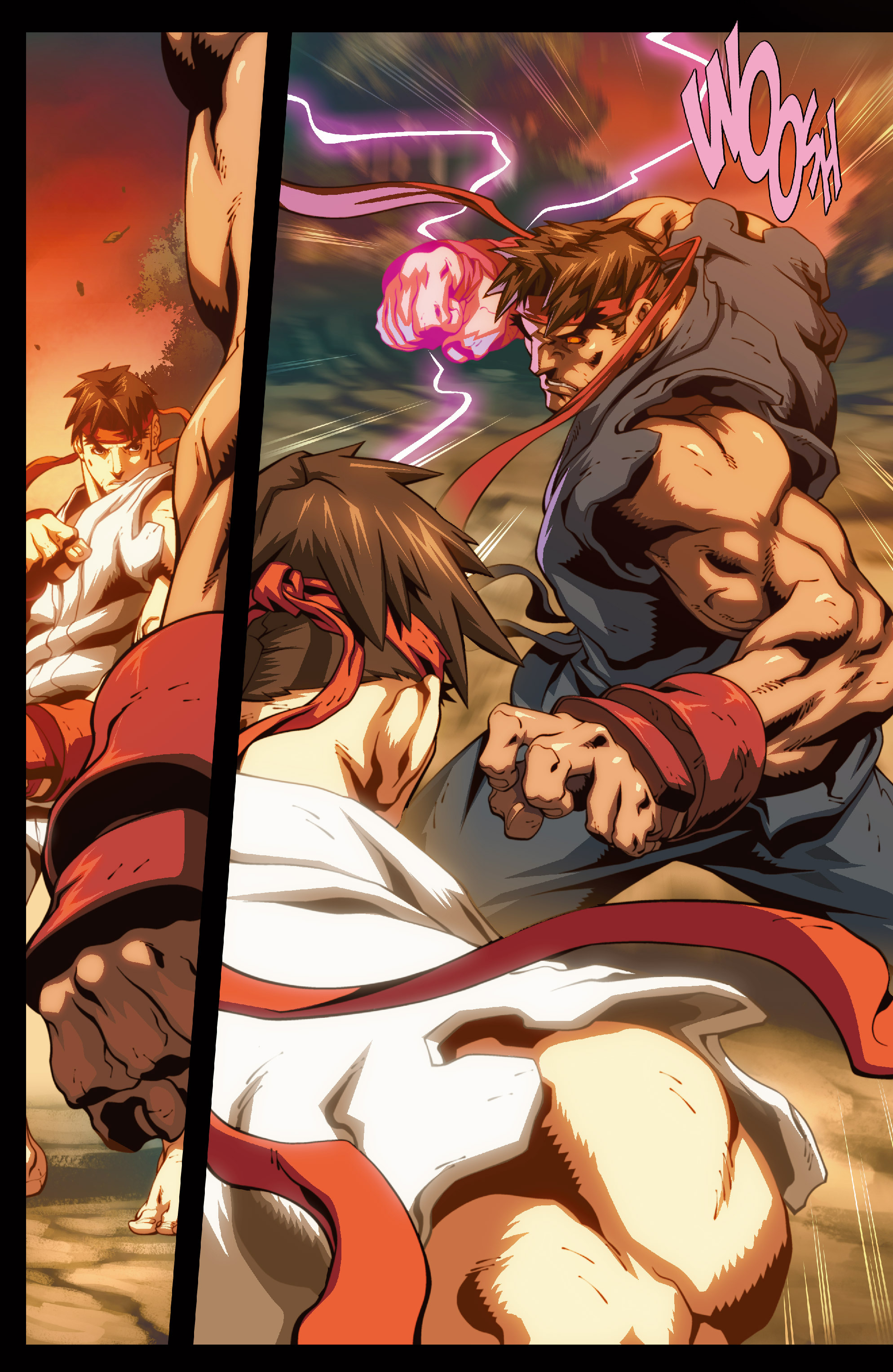 Read online Street Fighter II comic -  Issue #6 - 7
