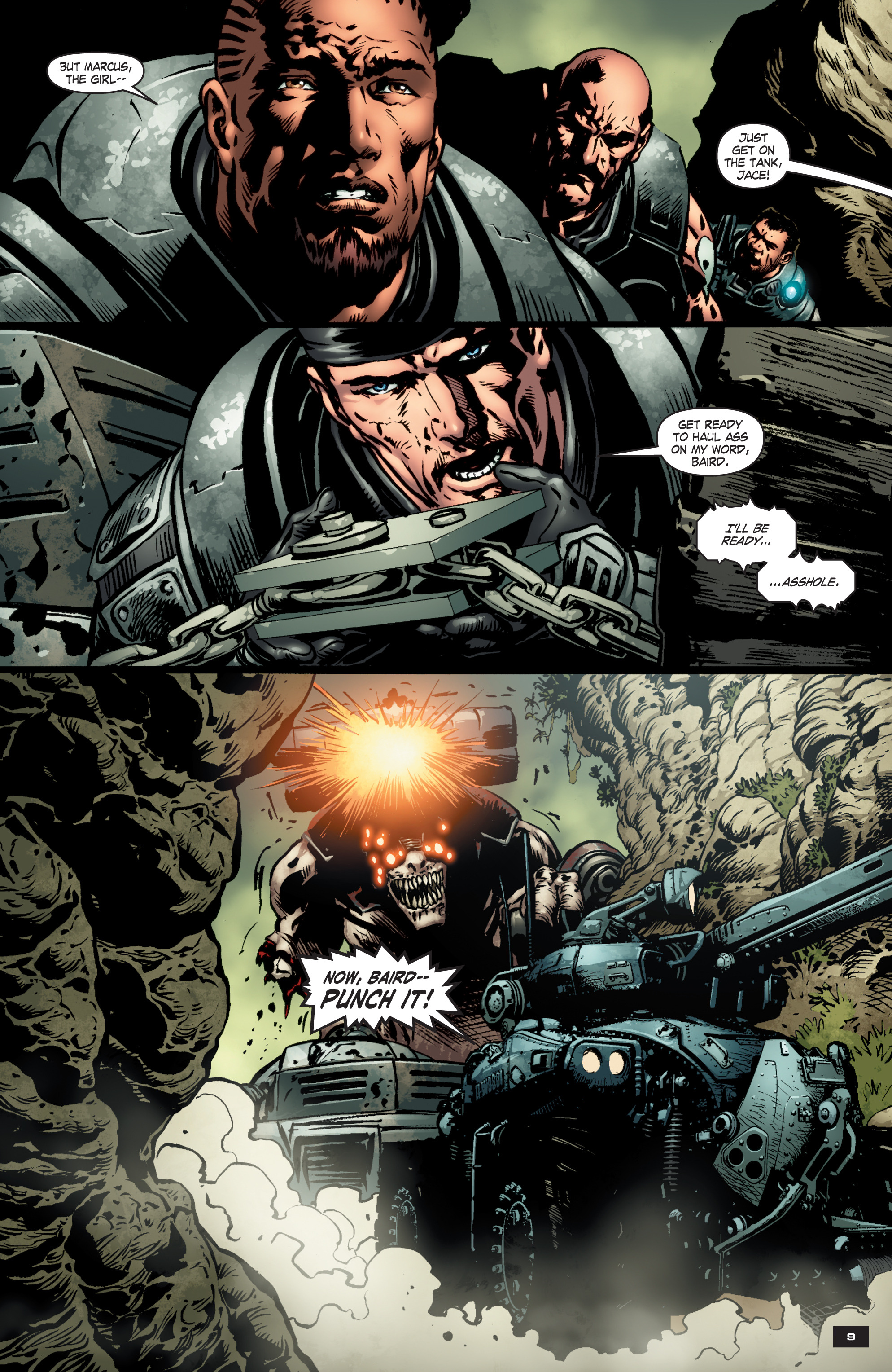 Read online Gears Of War comic -  Issue #4 - 11